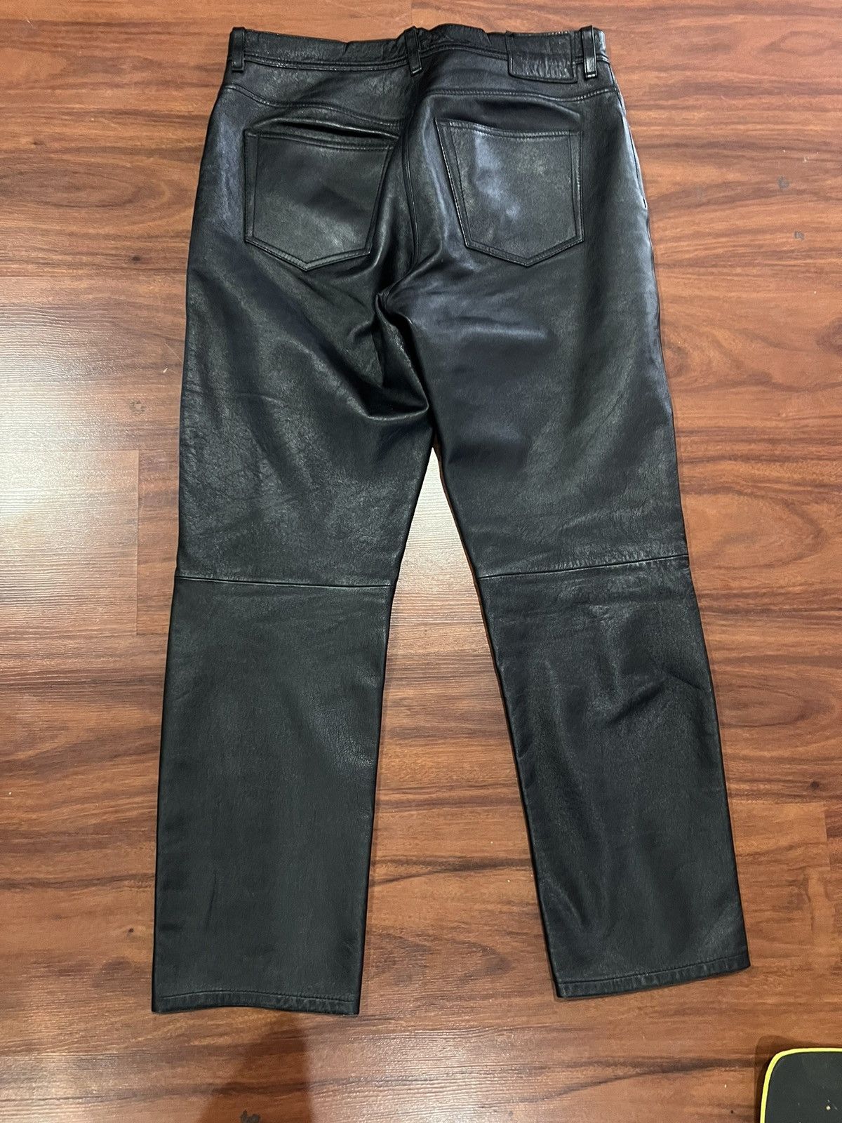 Acne Studios Acne Studios Lambskin Leather pant 48 FN-MN-TROU000014 Size US 32 / EU 48 - 7 Thumbnail