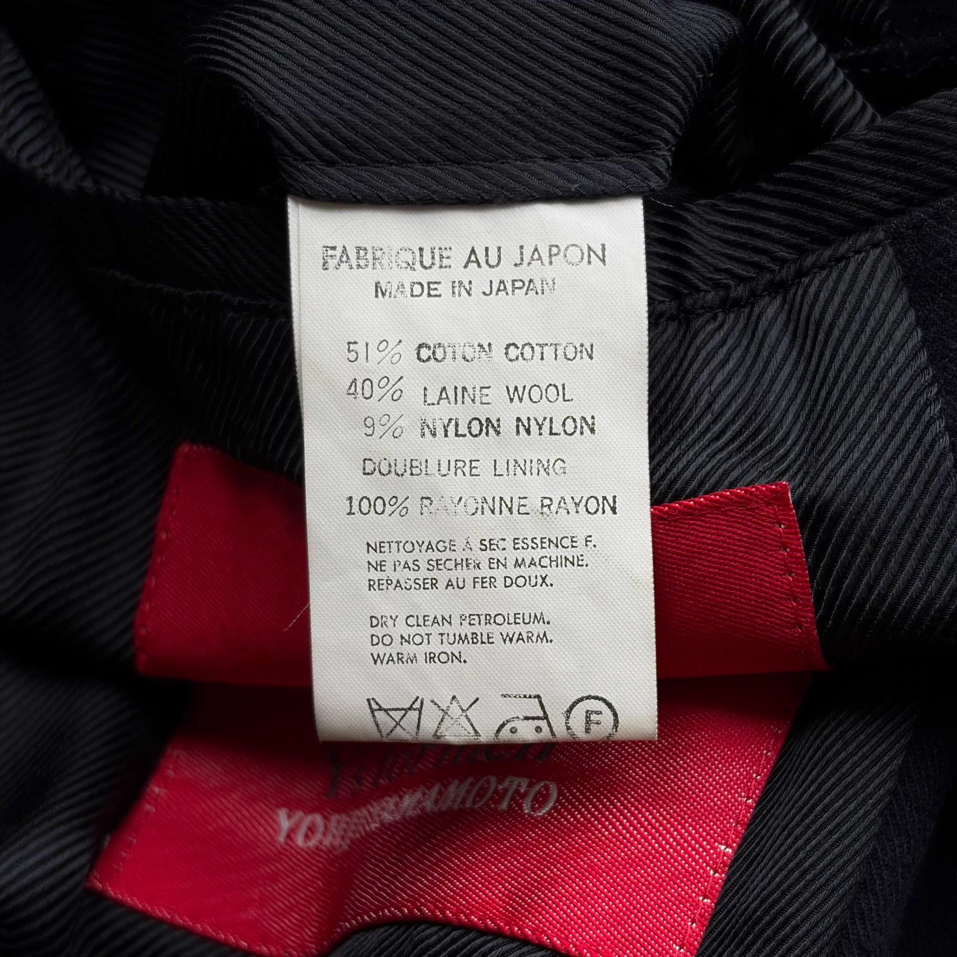 Yohji Yamamoto Yohji Yamamoto 90s Y's Double Breasted Gold Button Navy Coat Size US L / EU 52-54 / 3 - 8 Thumbnail