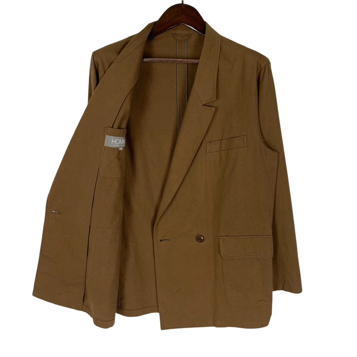 Comme des Garcons Homme Homme CDG Brown Blazer Size Small Size US S / EU 44-46 / 1 - 3 Thumbnail