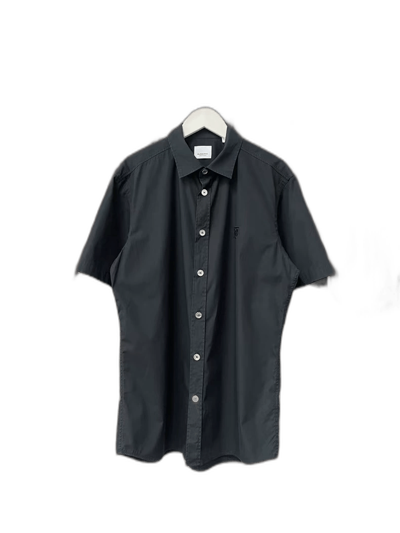 Burberry Burberry Short Sleeve Shirt Size M Black Size US M / EU 48-50 / 2 - 1 Thumbnail