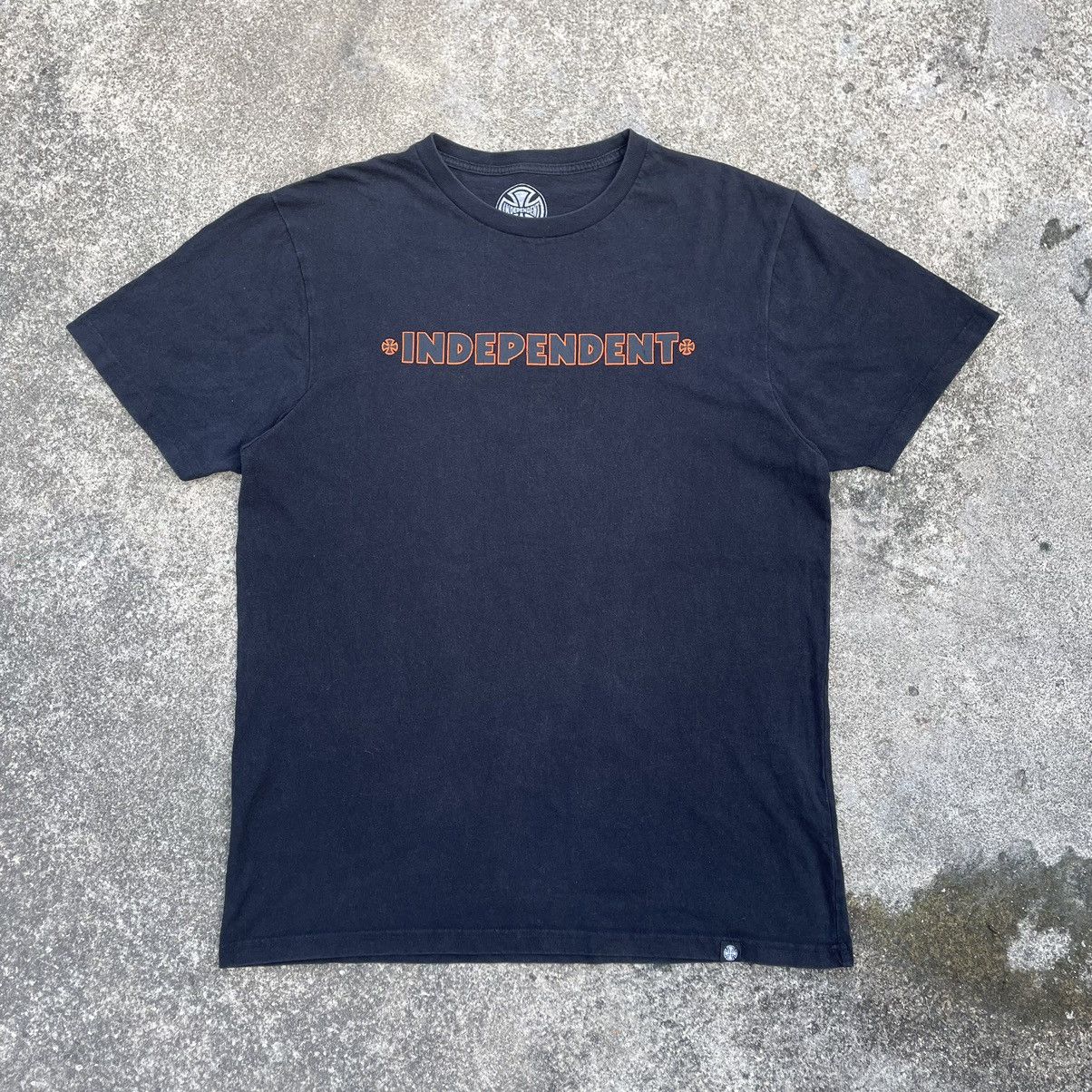 Independent Truck Co. × Welcome Skateboards 🔥OG🔥Independent Decaded Destruction Spellout Big Logo Tee Size US L / EU 52-54 / 3 - 3 Thumbnail
