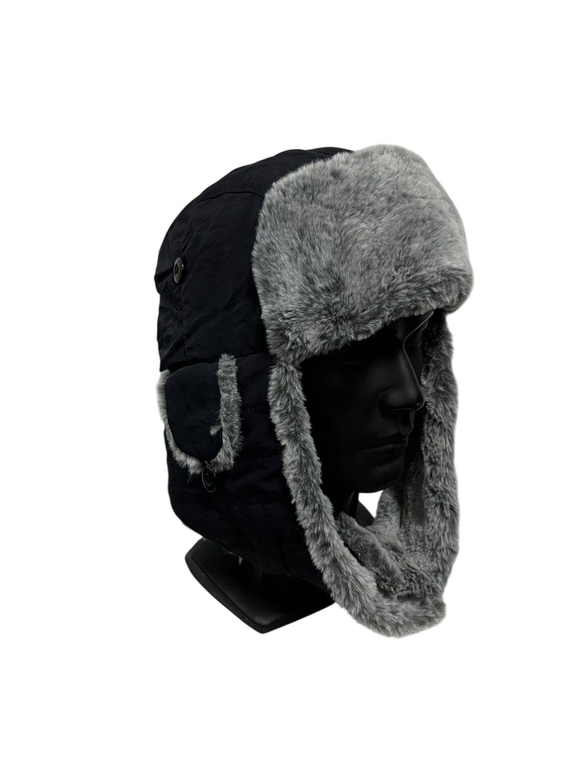 Vintage Vintage broner Earflap Beanie Hat Size ONE SIZE - 1 Thumbnail
