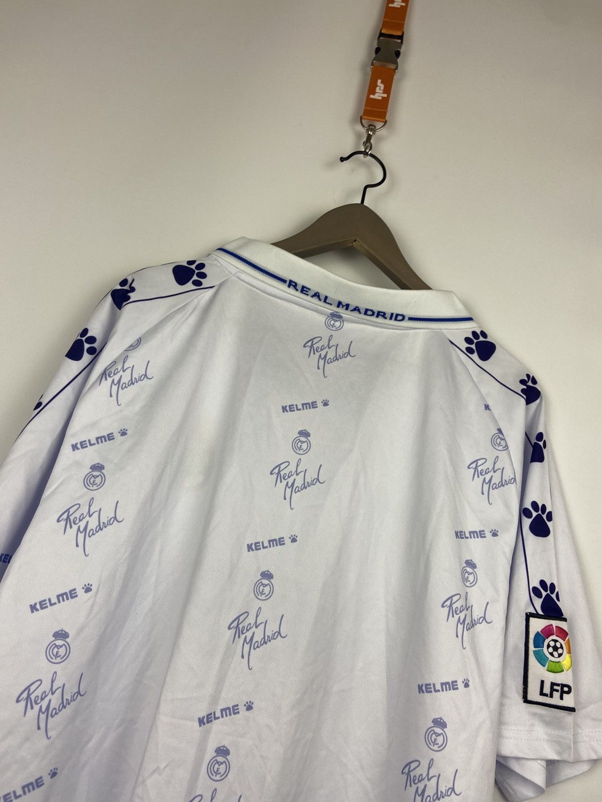 Other Vintage Kelme Real Madrid 95 Football Soccer Shirt Jersey Size US XL / EU 56 / 4 - 21 Thumbnail