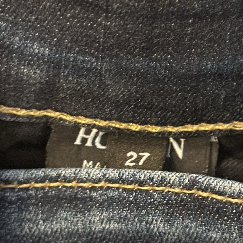 Hudson Hudson Women’s 27 Love Midrise Bootcut Denim Jean Distresse Size 27" / US 4 / IT 40 - 7 Thumbnail