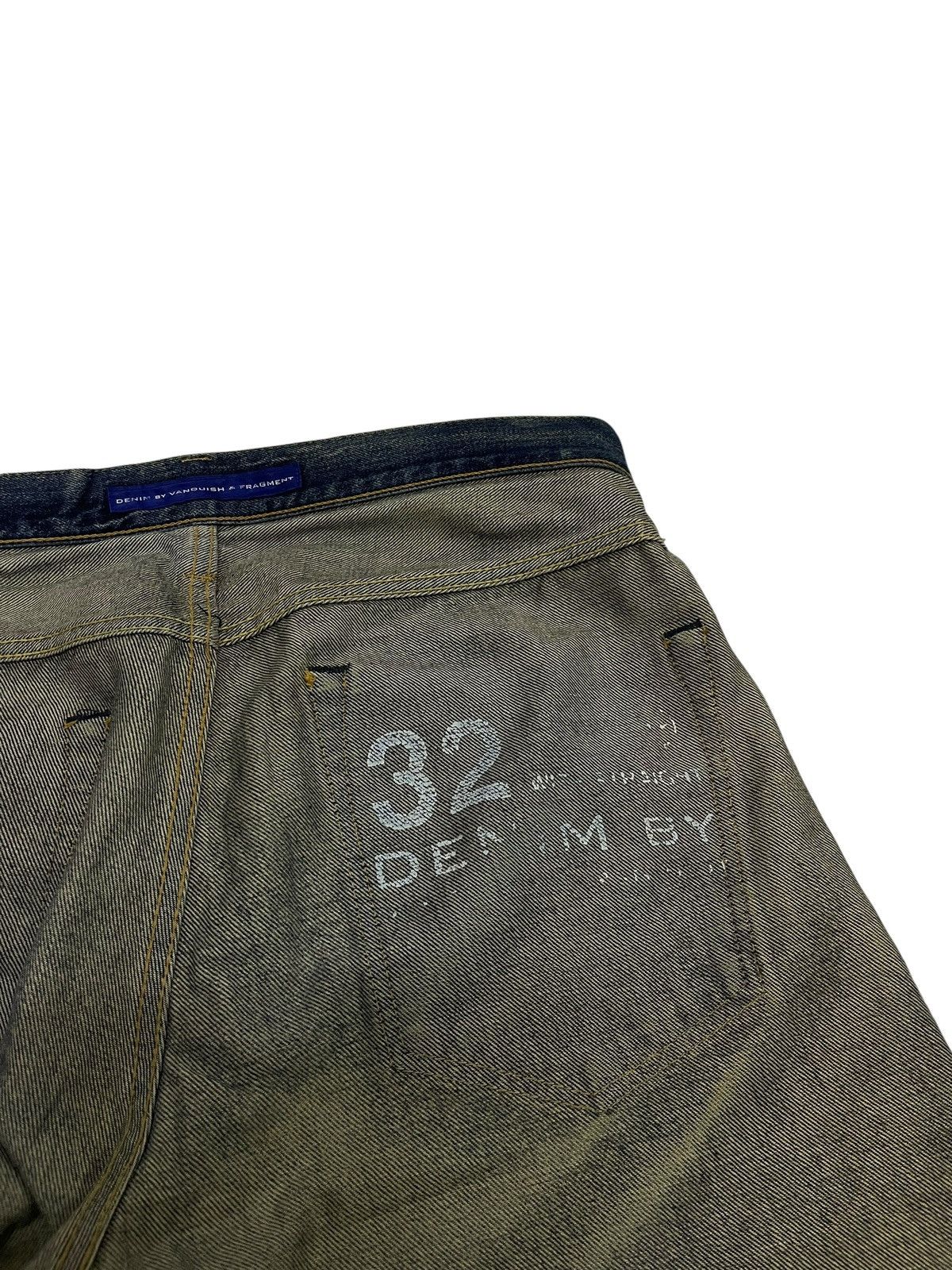 Designer × Fragment Design × Vanquish RARE Denim by Vanquish & Fragment Distressed Jeans Size US 32 / EU 48 - 17 Thumbnail