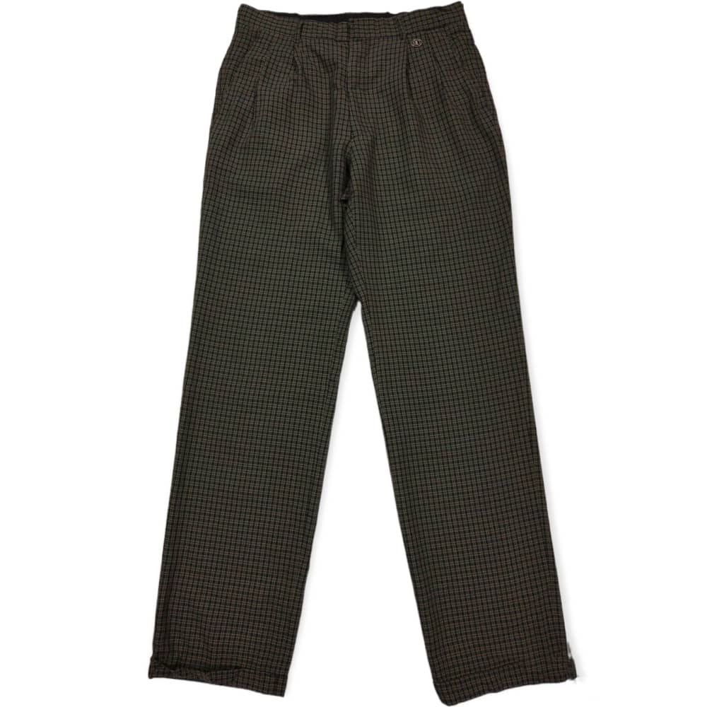 Balenciaga × Designer BALENCIAGA GOLF CHECKED CASUAL PANTS Size US 31 - 1 Thumbnail