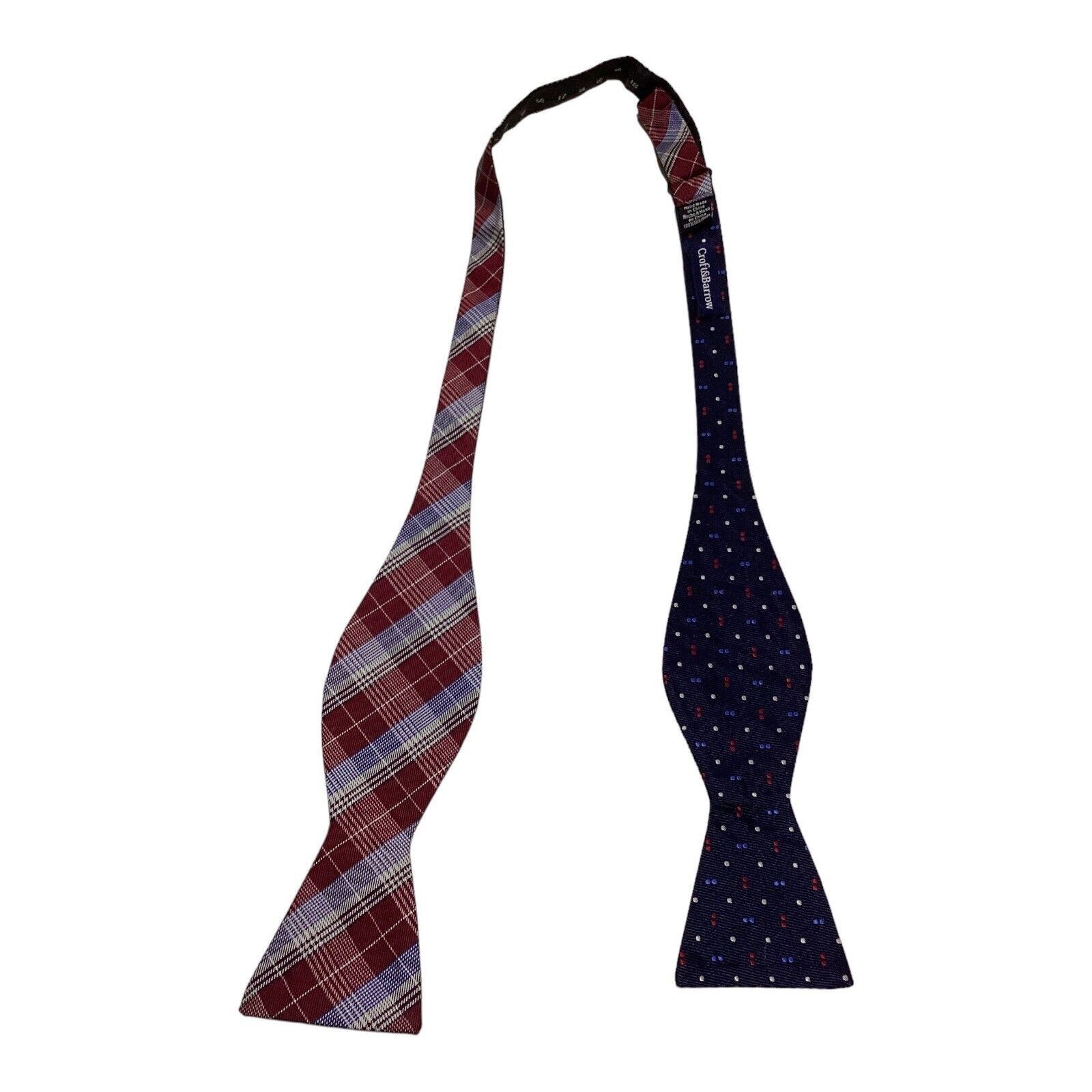 Croft & Barrow CROFT & BARROW Red Plaid & Checks Geometric Reversible H.M Size ONE SIZE - 1 Thumbnail