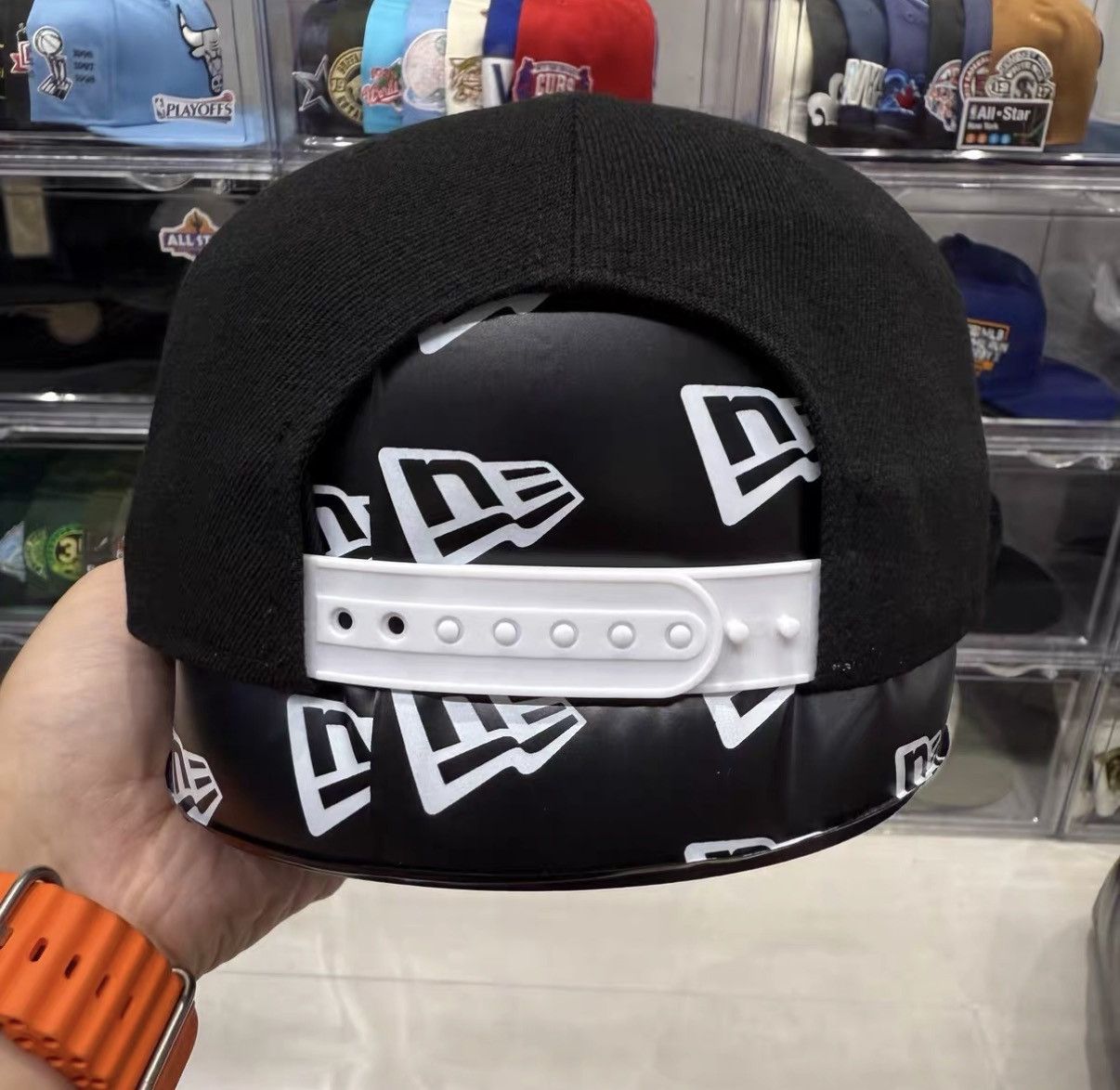 New Era New Era NBA Chicago Bulls Flat Brim Baseball Cap J32 Size ONE SIZE - 3 Thumbnail