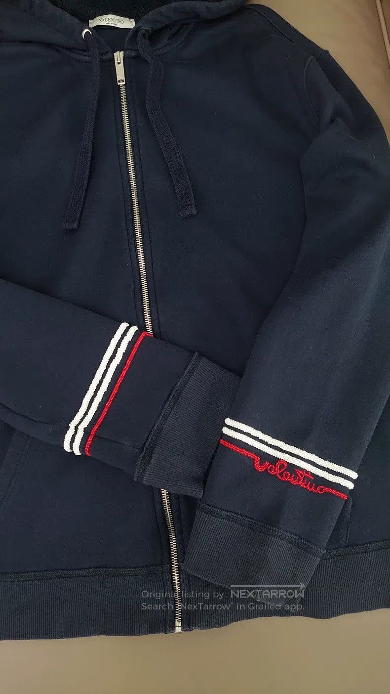 Valentino Valentino Hooded cardigan sweatshirt jacket Size US M / EU 48-50 / 2 - 2 Thumbnail