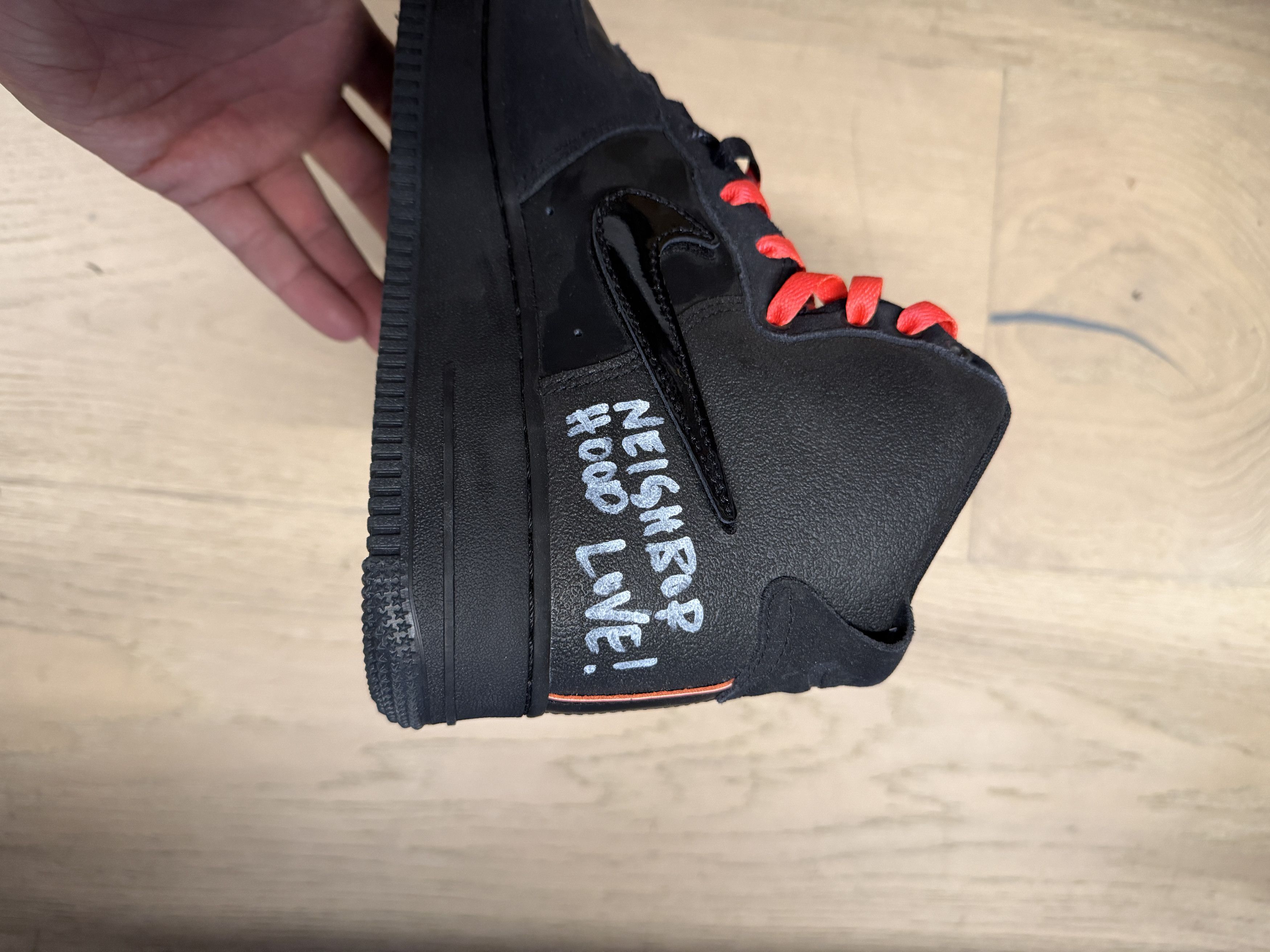 Nike 1/1 Lauren Halsey x Nike Air Force 1 High LE 'All for 1' Size US 6 / EU 39 - 9 Thumbnail