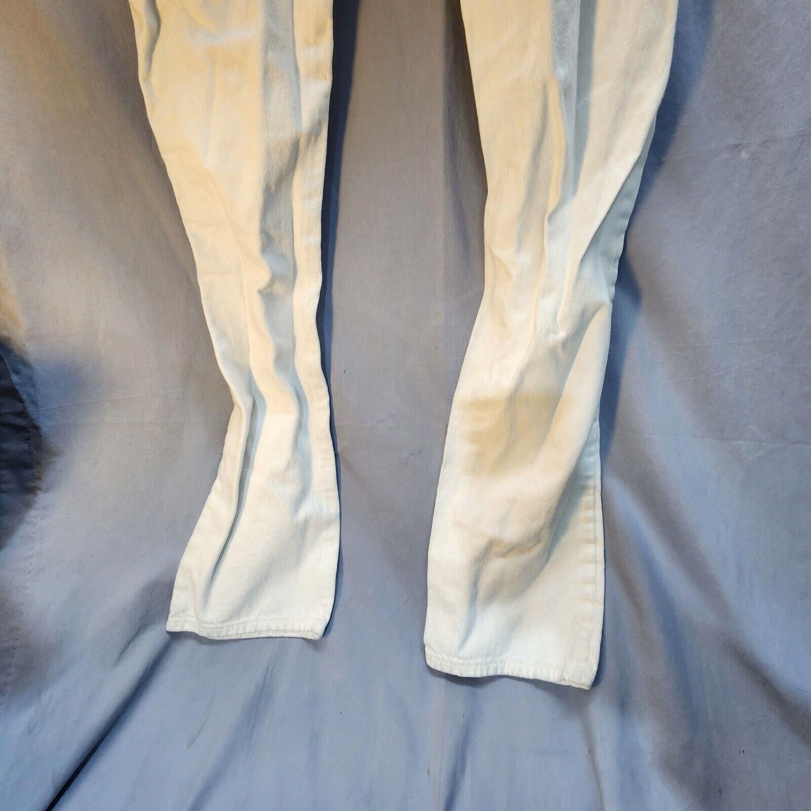 Levi's Levi's 511 White Distressed Jeans Mens 38x34 Size US 38 / EU 54 - 7 Thumbnail