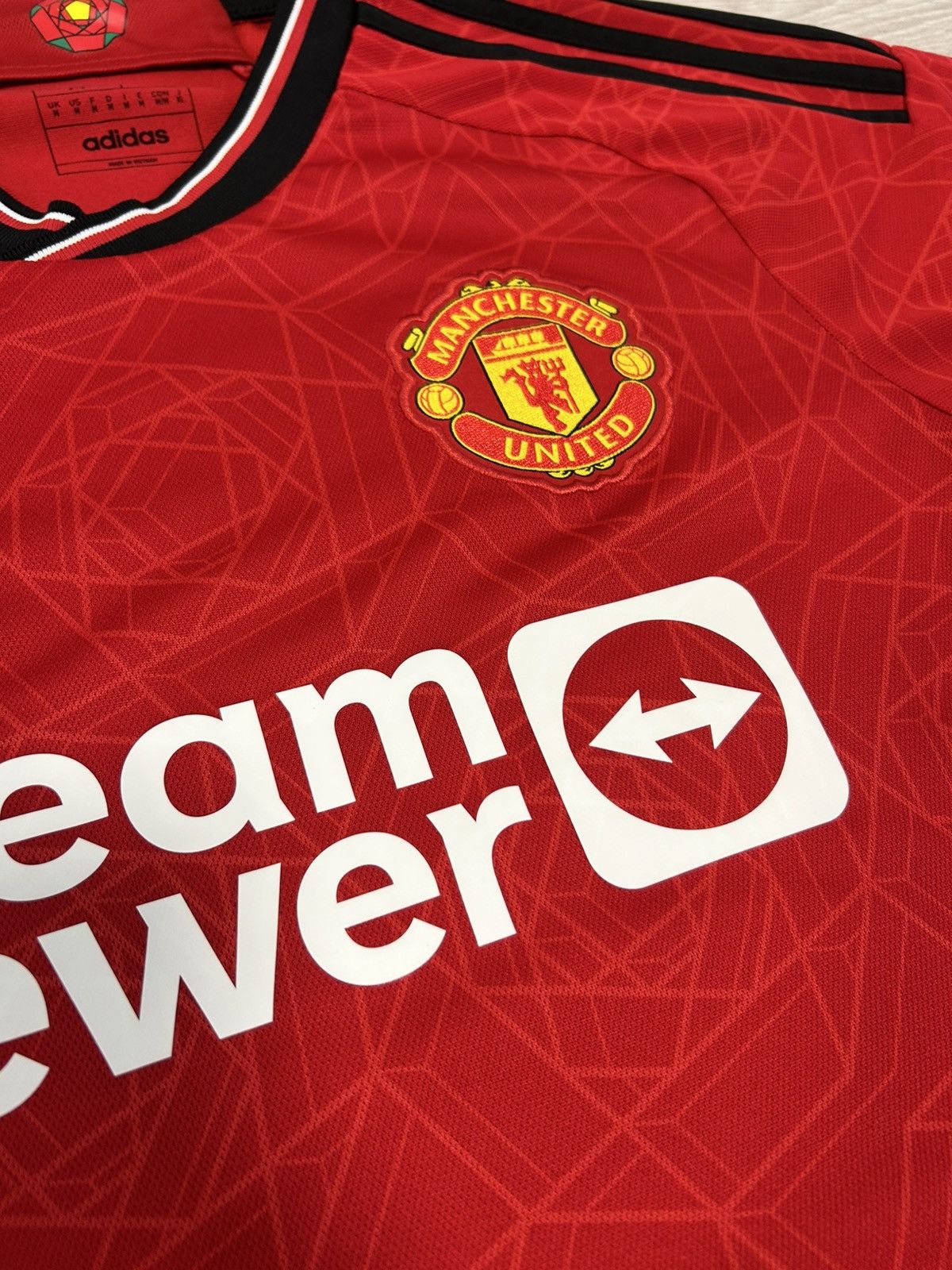 Adidas Adidas Soccer Jersey FC Manchester United 2023 away home Size US M / EU 48-50 / 2 - 7 Thumbnail