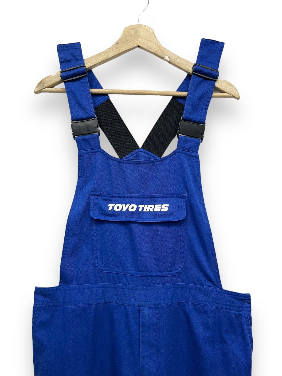 NASCAR × Toyo Enterprises × Vintage 90’s TOYO TIRES Overall Cargo Racing Mechanic Pit Crew Drift Size US 32 / EU 48 - 2 Thumbnail