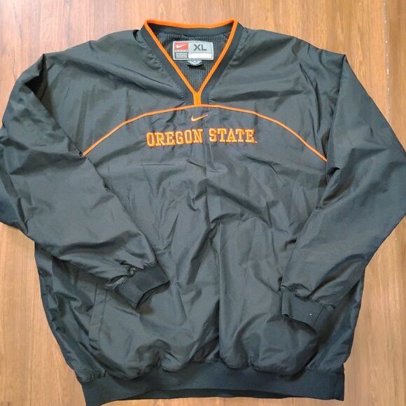 Other Vintage Nike Oregon State Beavers Windbreaker Mid Swoosh Size US XL / EU 56 / 4 - 2 Thumbnail