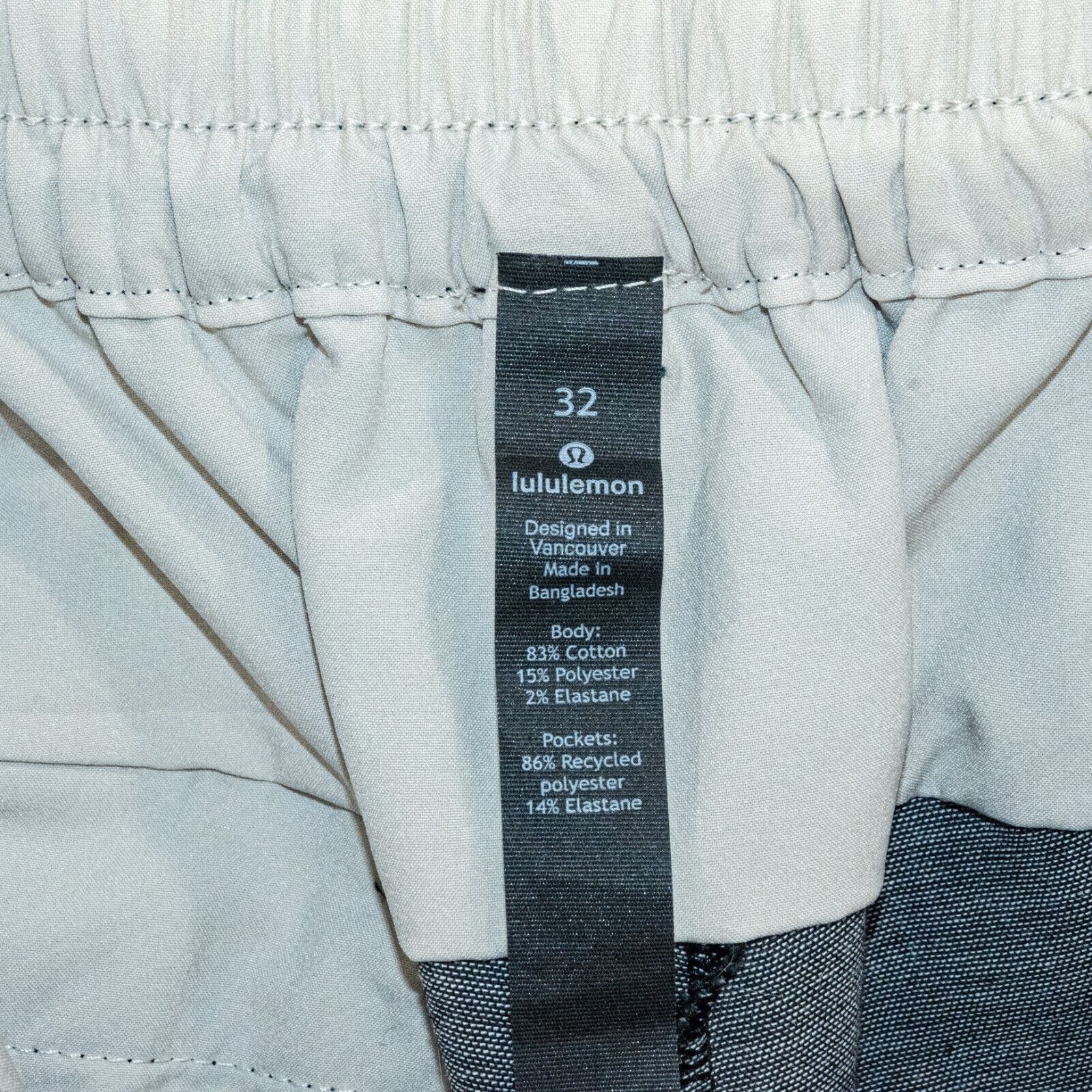 Lululemon Lululemon Shadow Lite Pants in Charcoal Gray elastic waist Size US 32 / EU 48 - 10 Thumbnail