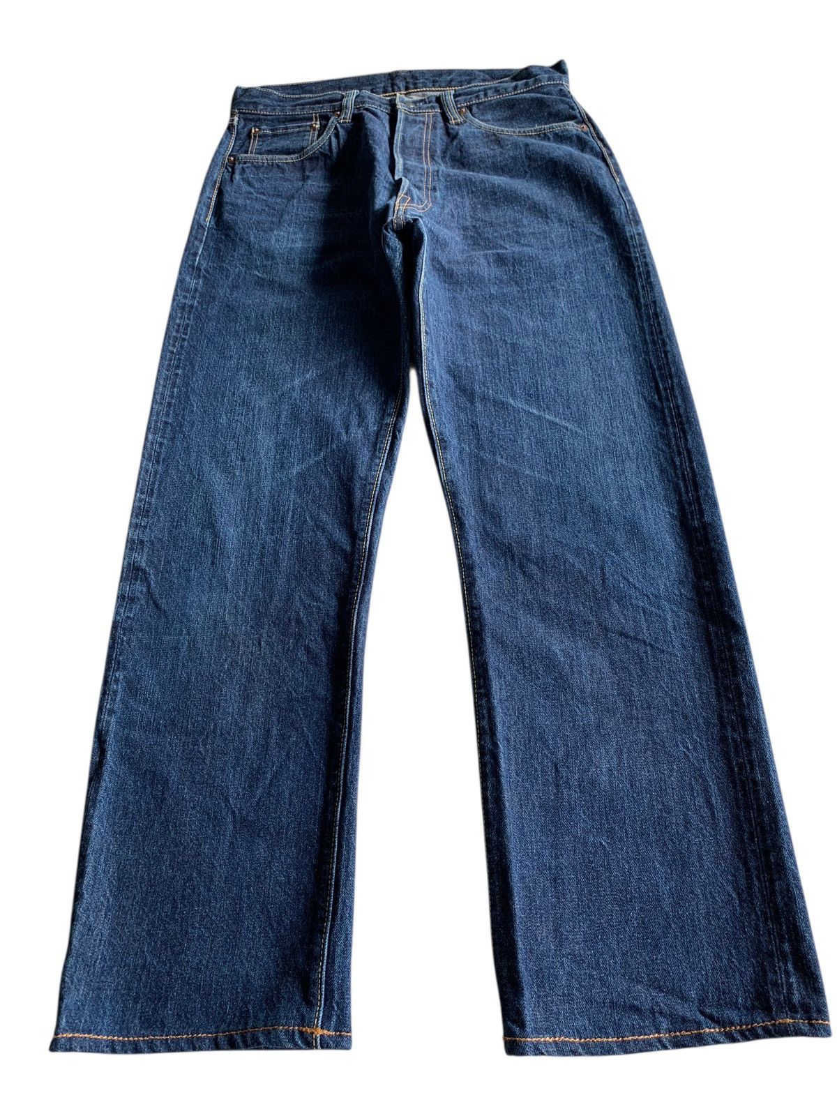 Sugar Cane VINTAGE SUGAR CANE’S STAR SELVEDGE BUTTON FLY JAPANESE DENIM Size US 32 / EU 48 - 9 Thumbnail