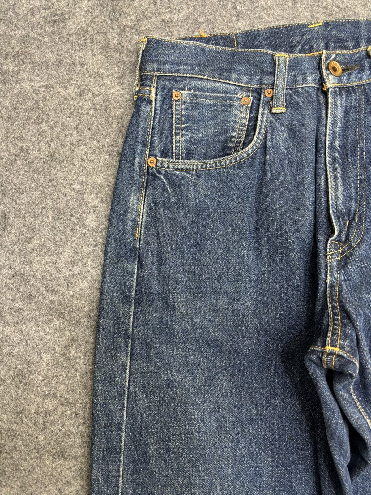 Edwin 💥Selvedge💥Vintage Edwin 505 Wide Selvedge Denim F616 Size US 29 - 5 Thumbnail