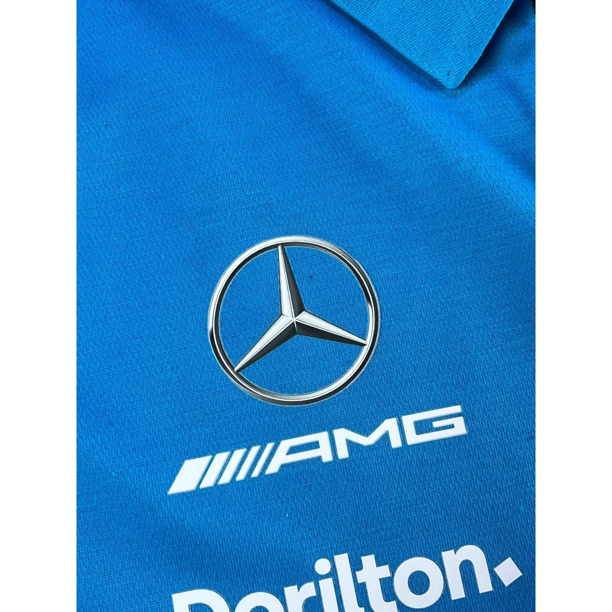 Umbro Umbro Williams Racing Mercedes AMG Blue Polo Shirt Size US M / EU 48-50 / 2 - 4 Thumbnail