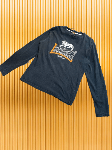 Lonsdale 90s vintage faded crewneck sweatshirt rare uk punk