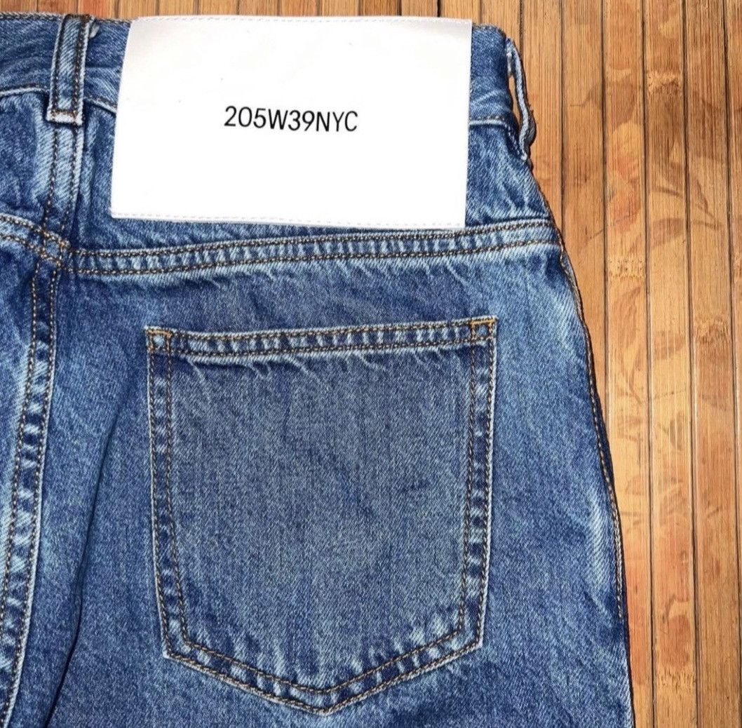 Calvin Klein 205W39NYC SS19 Reflective Patch Denim Jeans Size US 26 / EU 42 - 5 Thumbnail