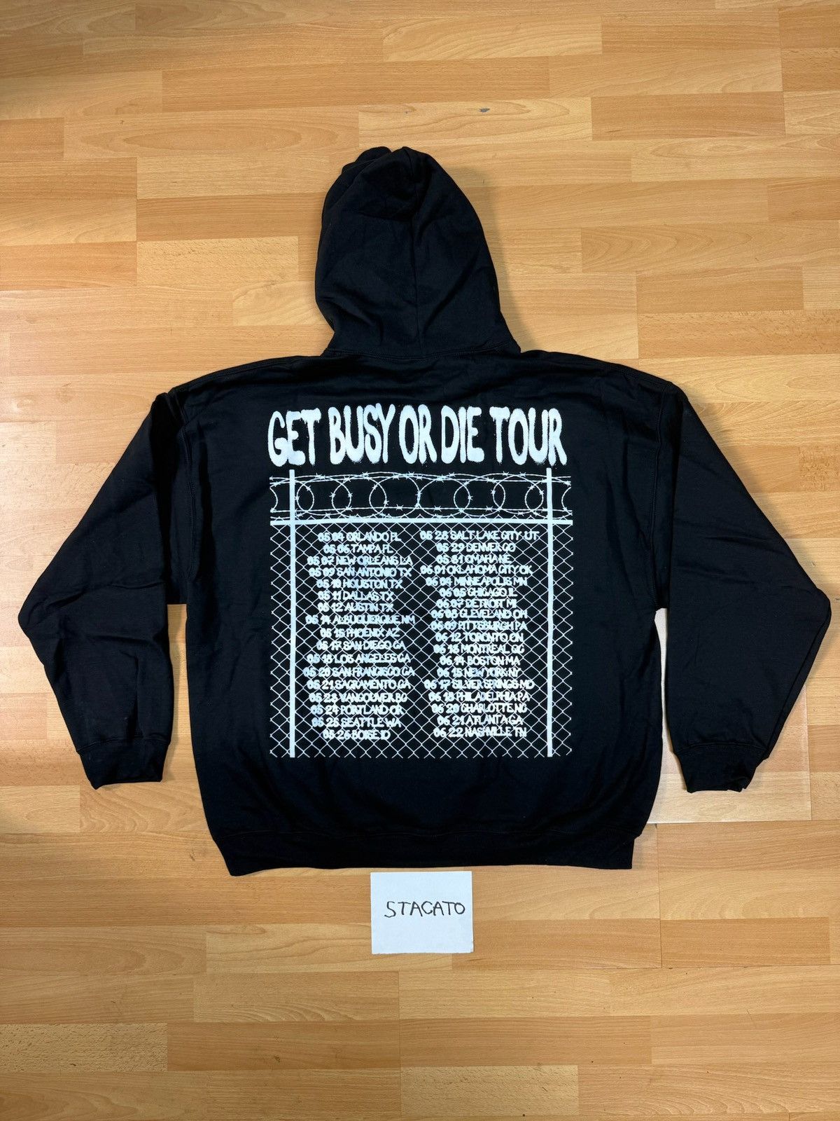 Band Tees × Rap Tees $NOT Don’t Get Lost in the Mosh Pit Hoodie Black XL Size US XL / EU 56 / 4 - 4 Thumbnail