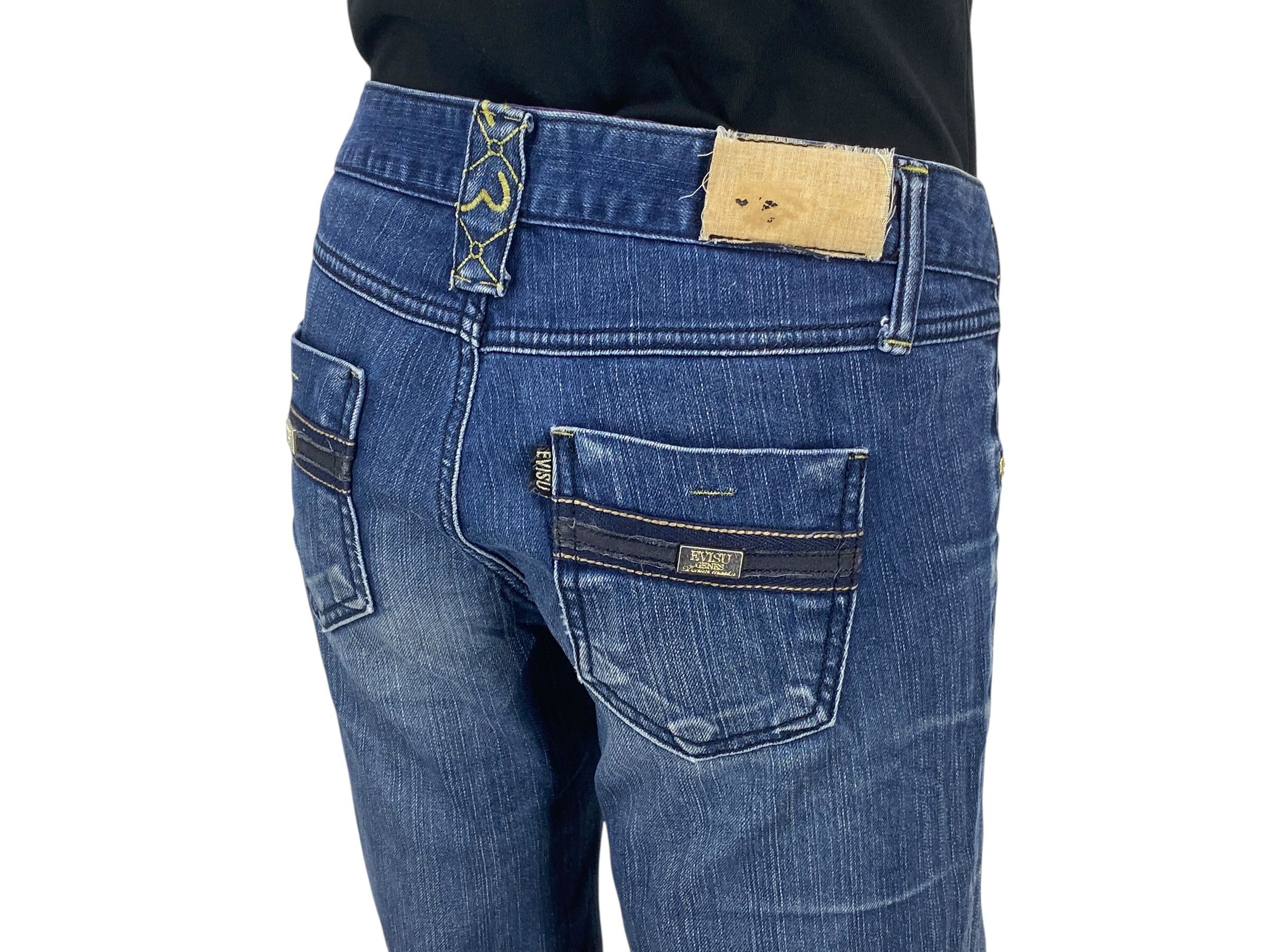 Japanese Brand Low Rise Flare Jeans Bootcut Jeans Size 28" / US 6 / IT 42 - 7 Thumbnail