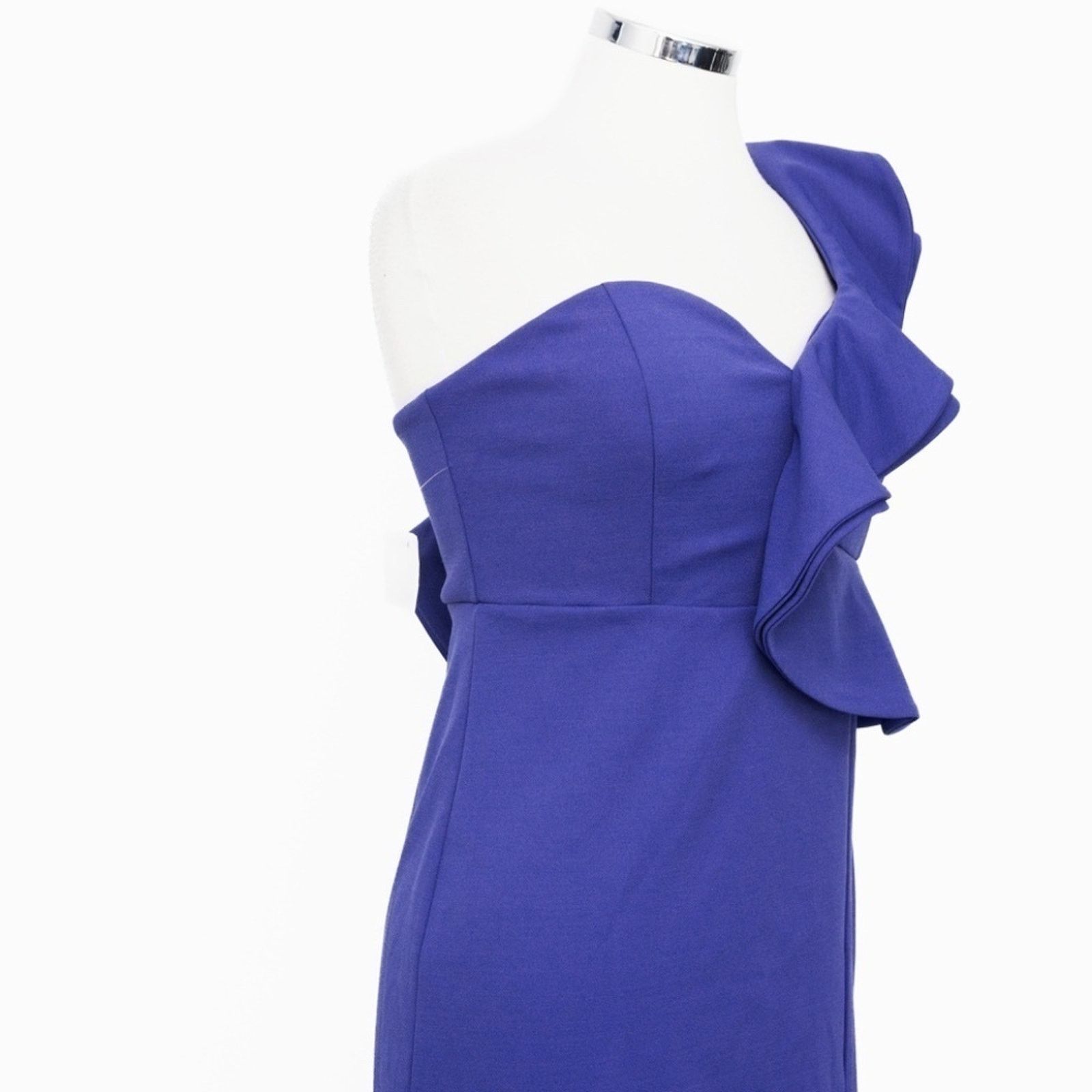 Bebe Bebe. Ruffle Sleeve Midi Dress. Size M / US 6-8 / IT 42-44 - 8 Thumbnail