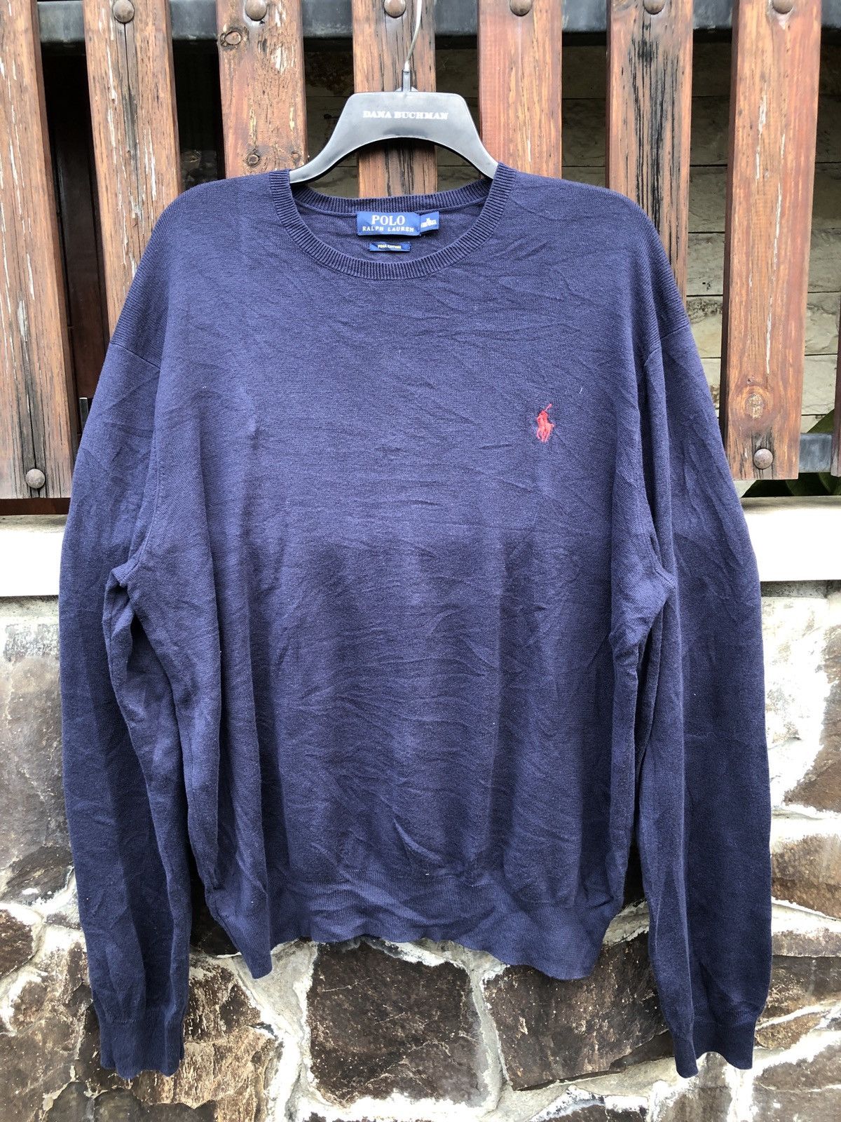 Polo Ralph Lauren × Ralph Lauren × Vintage POLO RALPH LAUREN KNIT SWEATER Size US XL / EU 56 / 4 - 1 Thumbnail