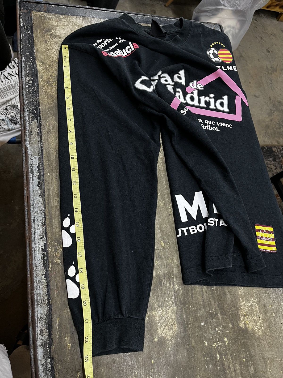 If Six Was Nine × Japanese Brand × Le Grande Bleu (L.G.B.) Kelme ciudad de madrid longsleeve Size US M / EU 48-50 / 2 - 12 Thumbnail