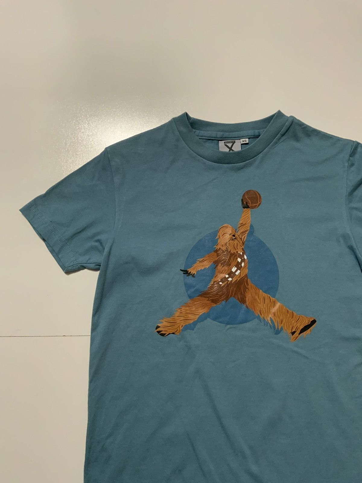 Star Wars Project X Spoofs Chewbacca Star Wars Jordan MJ Dunk T-Shirt Size US XS / EU 42 / 0 - 3 Thumbnail