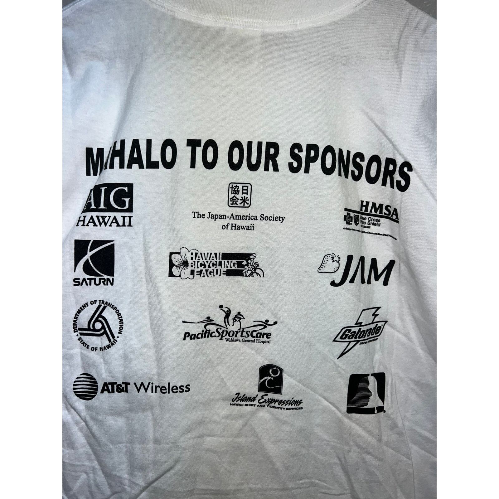 Fruit Of The Loom vintage Hawaii Biking Shirt Honolulu Ride Japan America 2XL Size US XXL / EU 58 / 5 - 7 Thumbnail