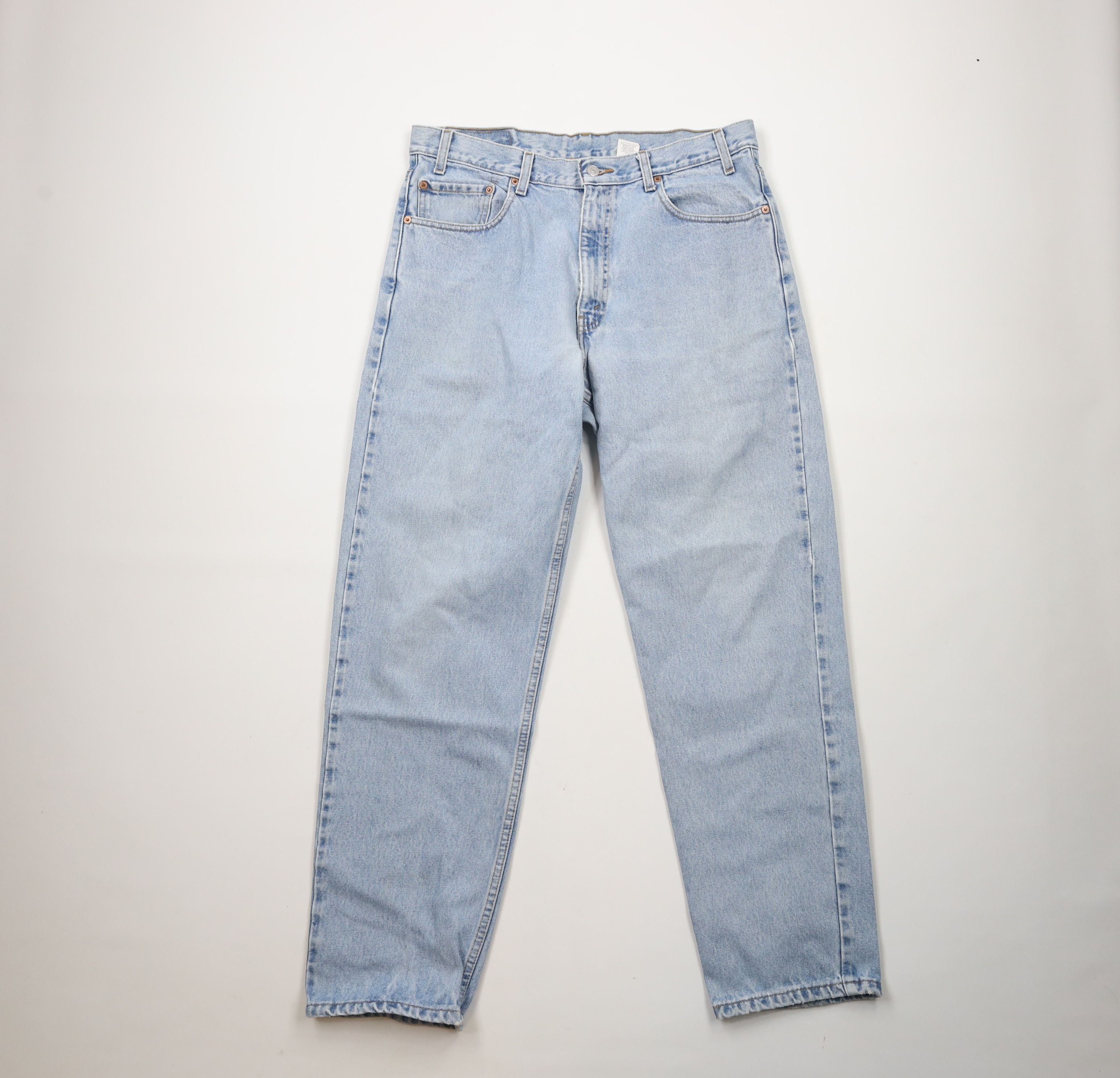 Levi's × Vintage Vintage Y2K 2002 Levis 550 Relaxed Fit Denim Jeans Blue Size US 34 / EU 50 - 1 Thumbnail