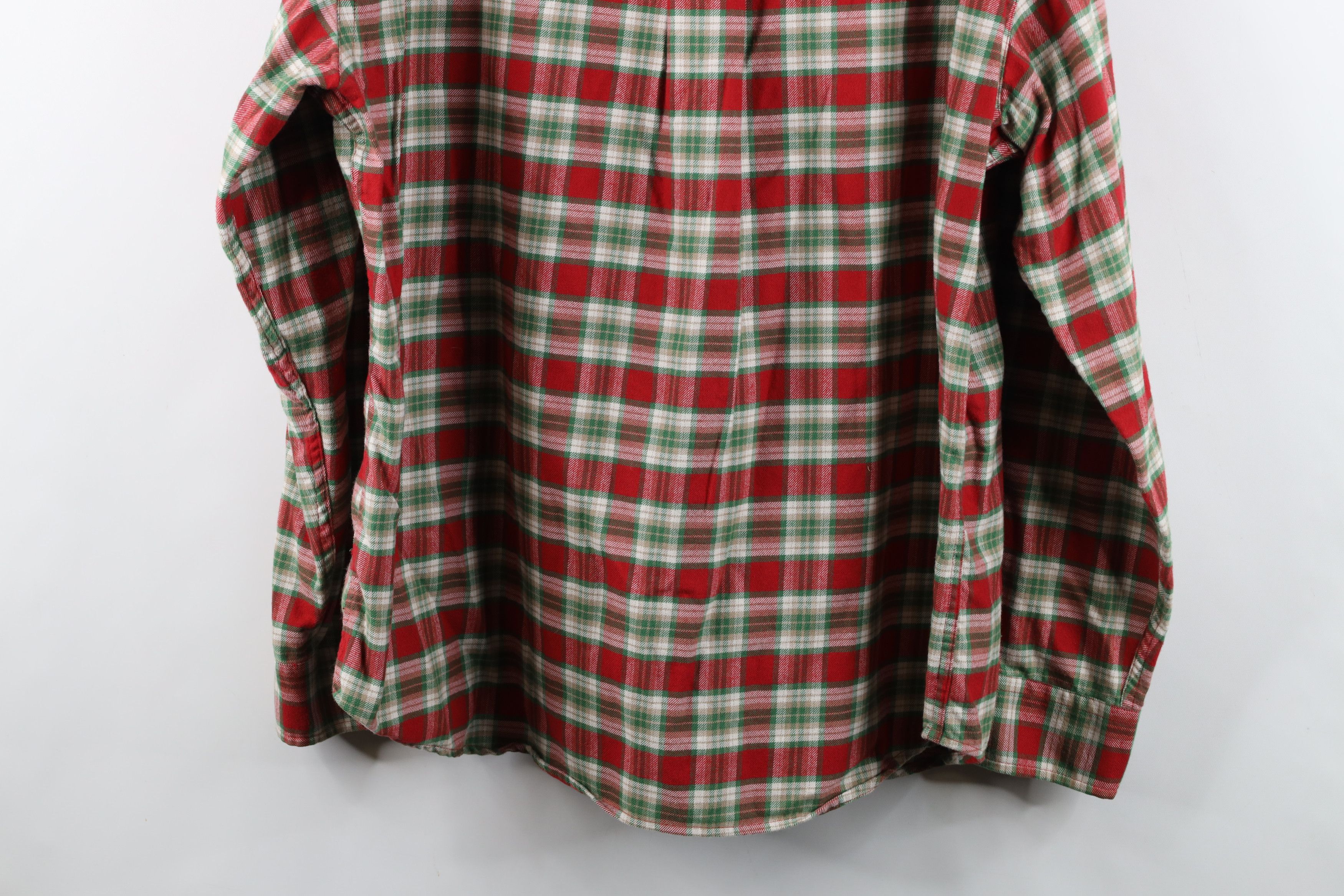 J.Crew Vintage J Crew Double Pocket Collared Button Shirt Plaid Size US L / EU 52-54 / 3 - 11 Thumbnail