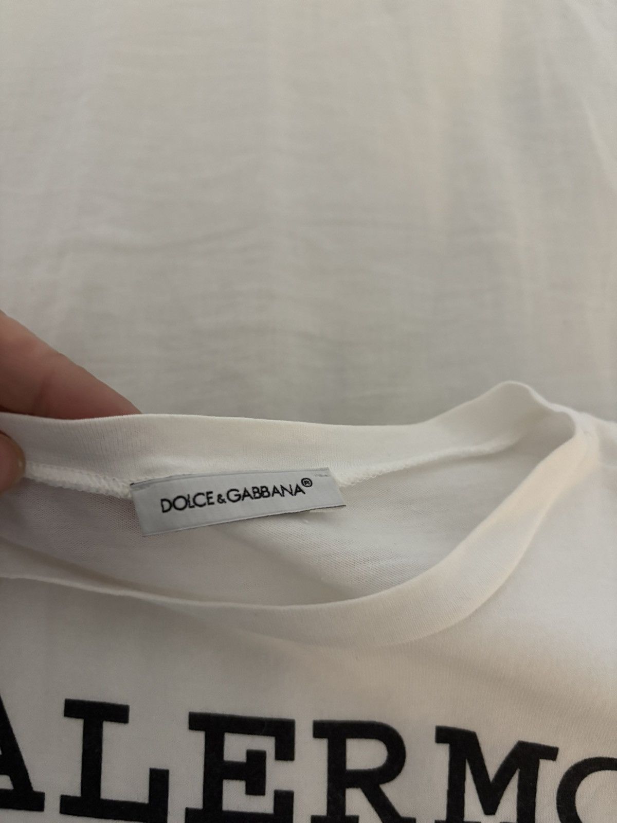 Dolce & Gabbana Dolce and Gabban Palermo Tee Size XXS / US 00 / IT 34 - 3 Thumbnail