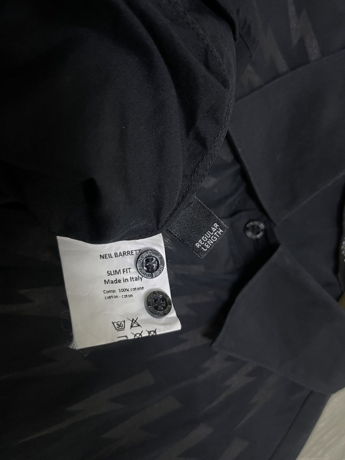Neil Barrett Niel Barrett Thunderbolt Shirt Size US M / EU 48-50 / 2 - 13 Thumbnail