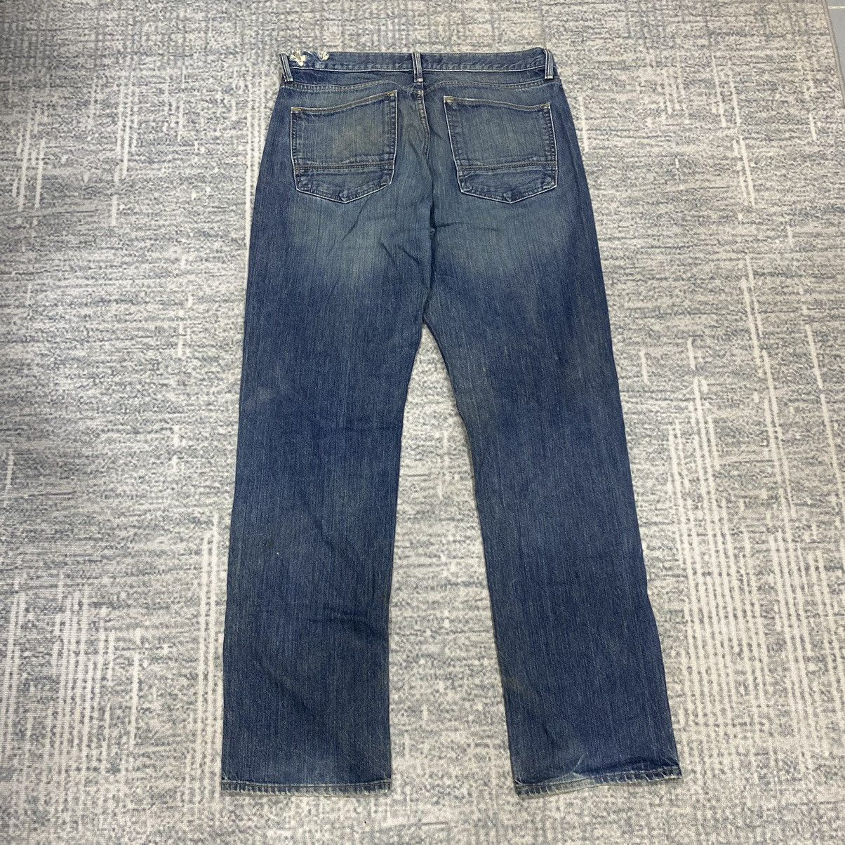 Hysteric Glamour × Japanese Brand × Le Grande Bleu (L.G.B.) Sick☠️ Arizona Mud Wash Relaxed Straight Jeans Denim 90s Size US 38 / EU 54 - 10 Thumbnail
