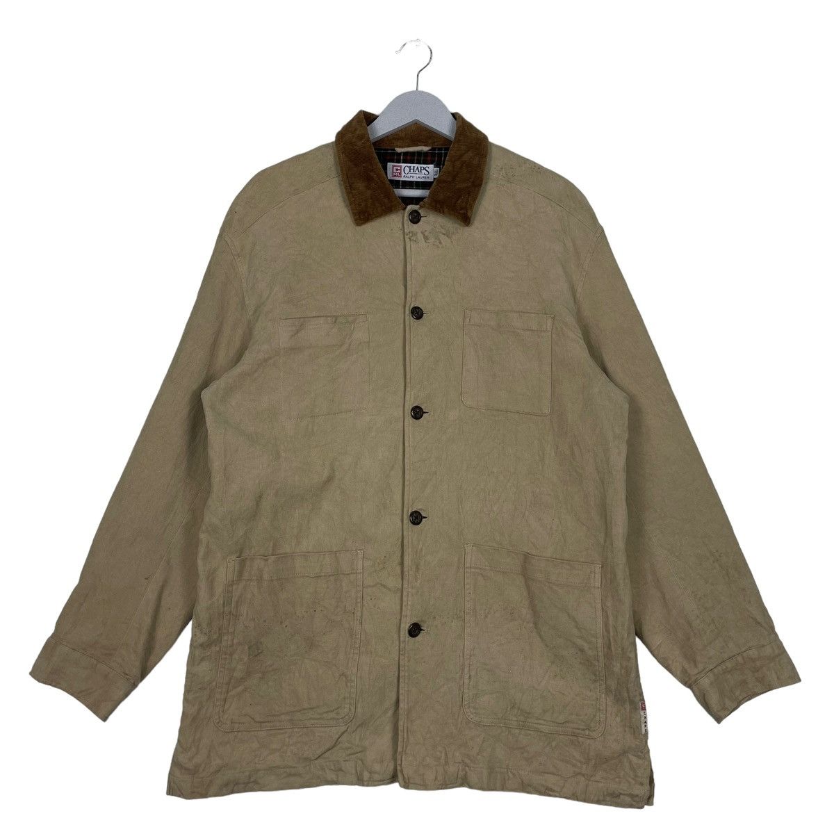 💥RALPH LAUREN BEIGE HUNTING CHORE JACKET