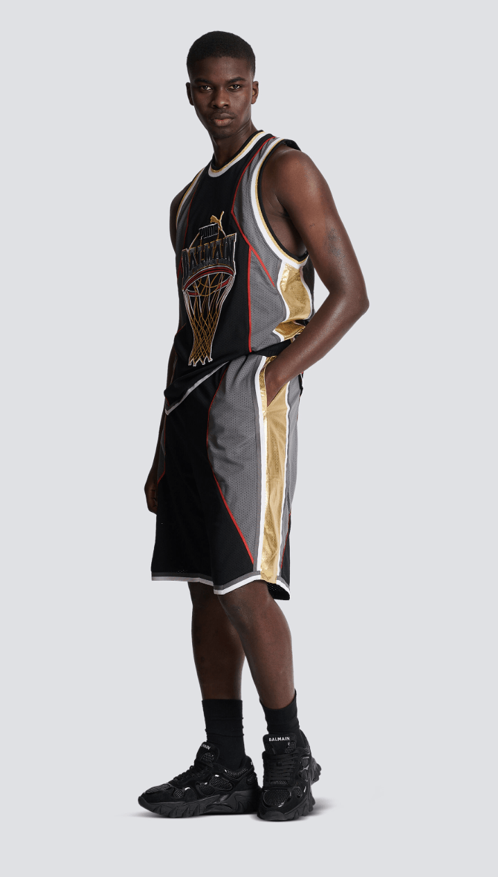 Balmain × Puma Limited Edition Balmain x Puma Men's Basketball Shorts Size US 40 / EU 56 - 4 Thumbnail