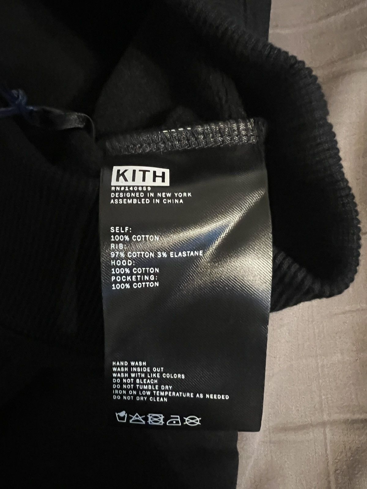 Kith × Swarovski Kith Swarovski Just Us Hoodie - Size M - Black NEW Size US M / EU 48-50 / 2 - 13 Thumbnail
