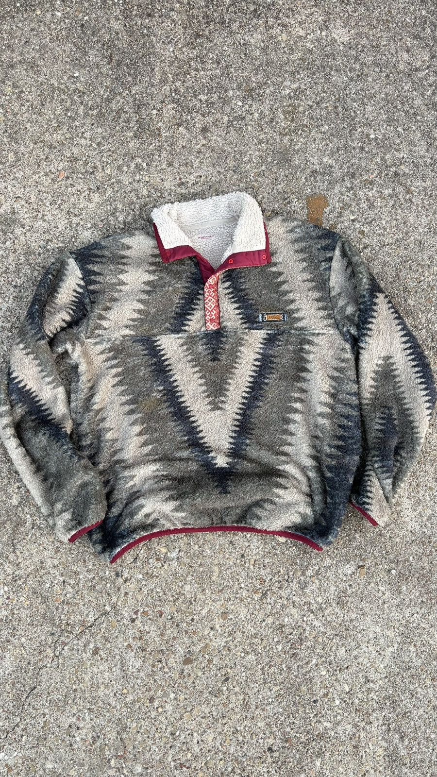 Kapital 2022 Fall/Winter Kapital Thunder Virgin Mary Pattern Fleece Size US L / EU 52-54 / 3 - 3 Thumbnail