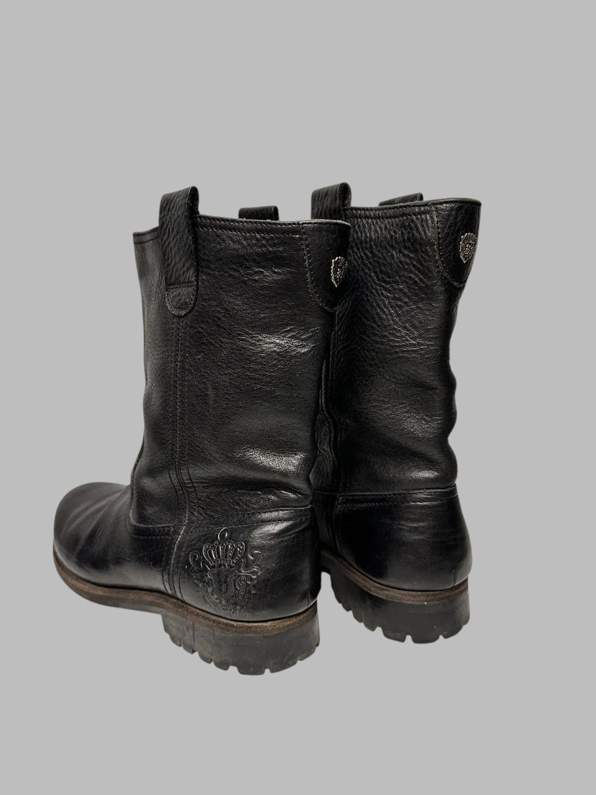 If Six Was Nine AS98 Japan Style RRL Western Leather Boots Ralph Lauren Size US 7 / EU 40 - 7 Thumbnail