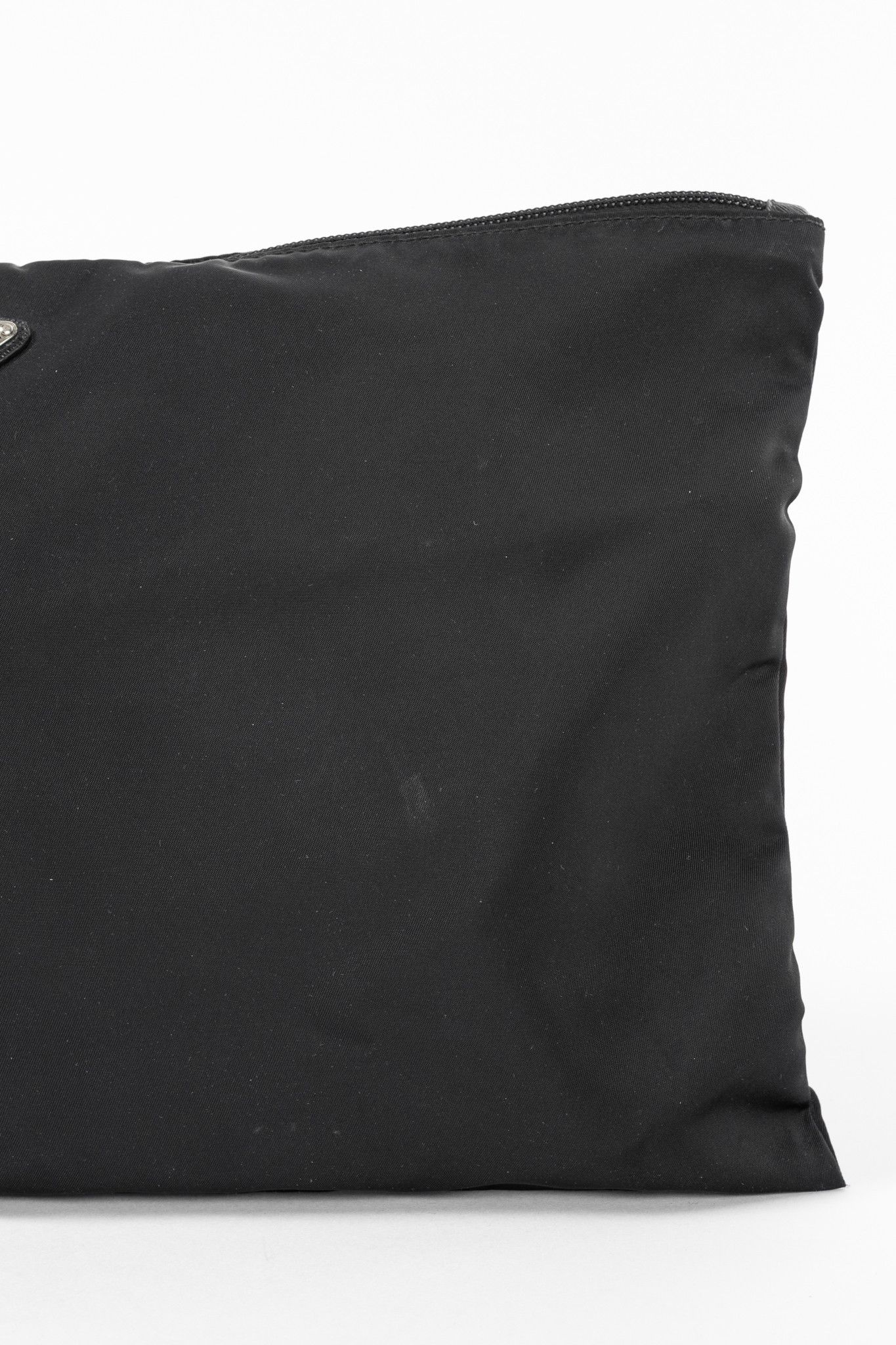Prada Prada Nero Tessuto Nylon Logo Clutch Size ONE SIZE - 5 Thumbnail