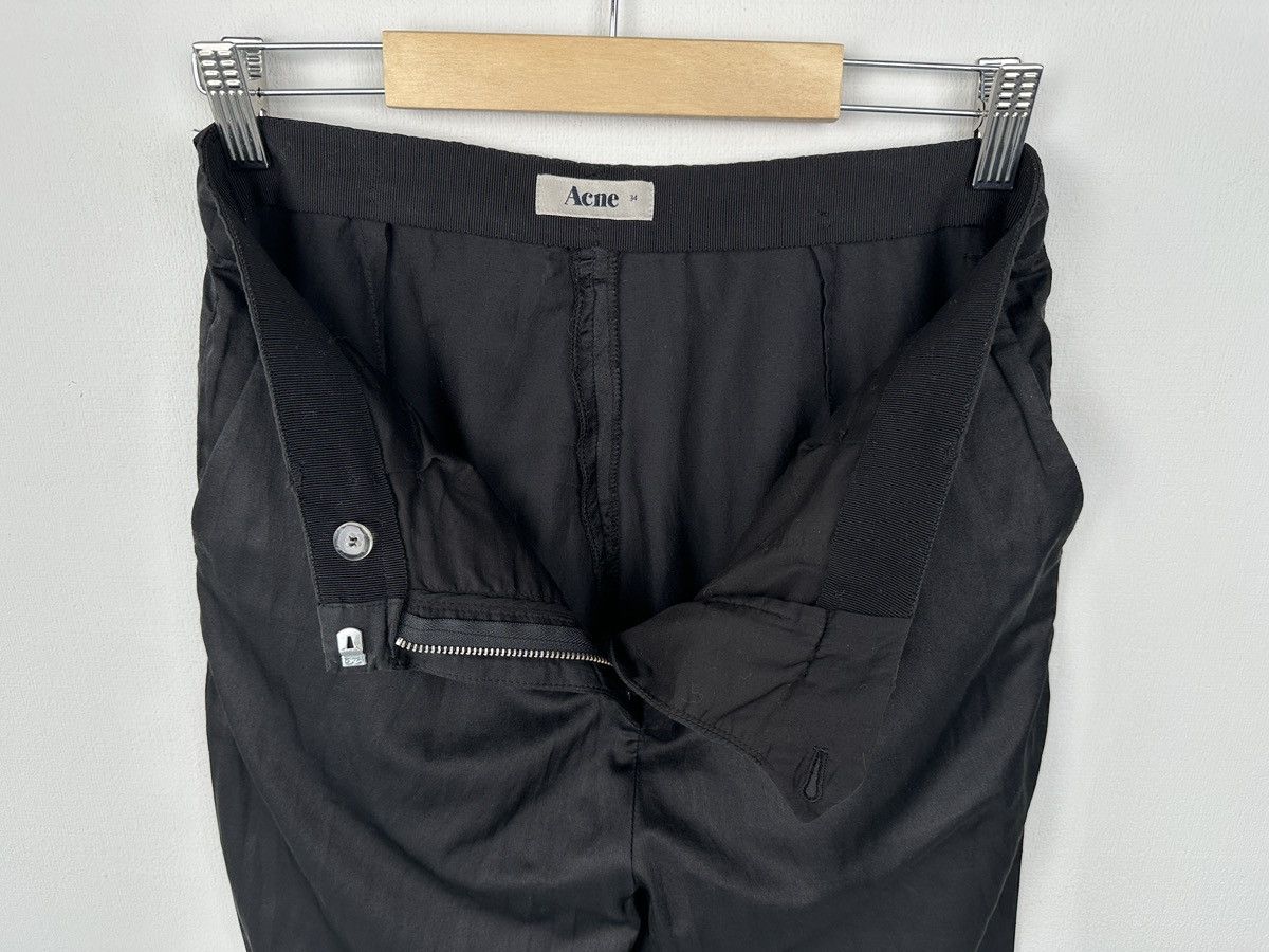 Acne Studios ACNE STUDIOS PLay Cotton Silk Pleated Trousers Pants SS 11 Size 24" / US 00 / IT 34 - 8 Thumbnail