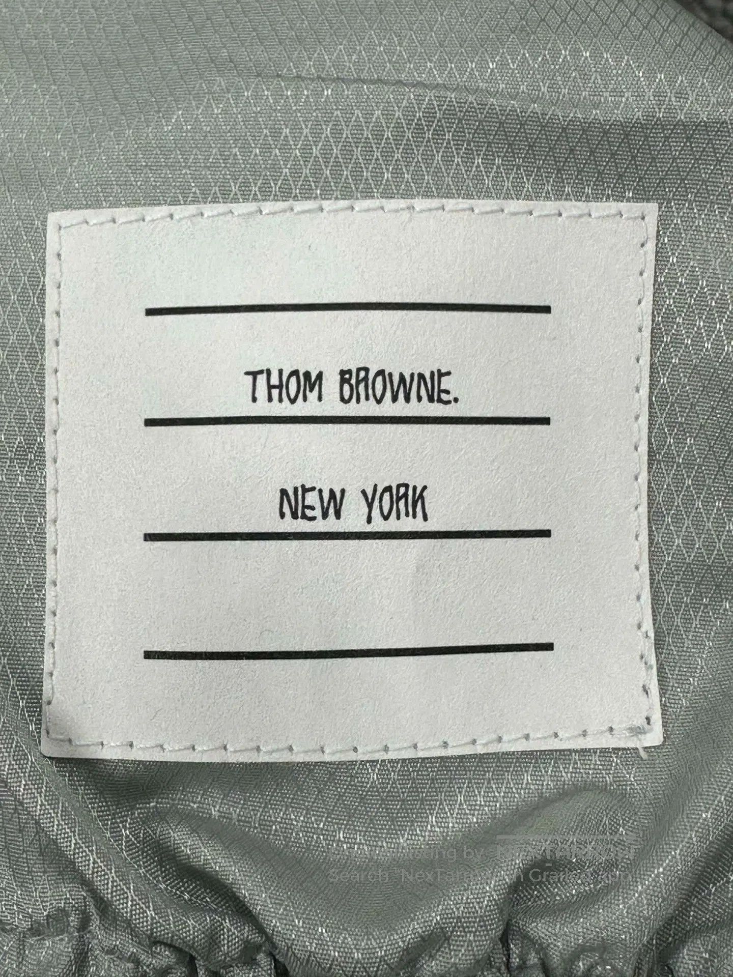 Thom Browne Thom Browne Gray Classic Striped Nylon Pants| Size US 38 / EU 54 - 3 Thumbnail