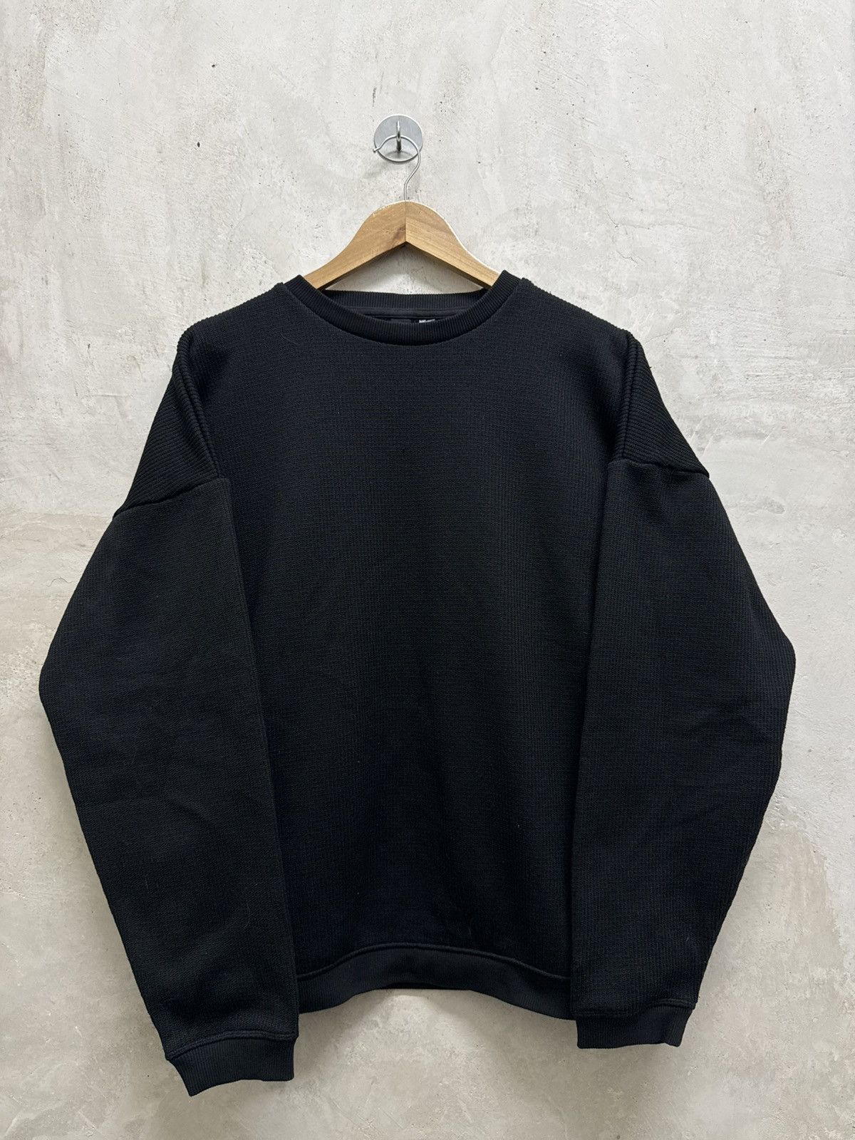 Adidas Adidas Essentials Three Stripe End Plastic Waste Sweatshirt Size US M / EU 48-50 / 2 - 1 Thumbnail