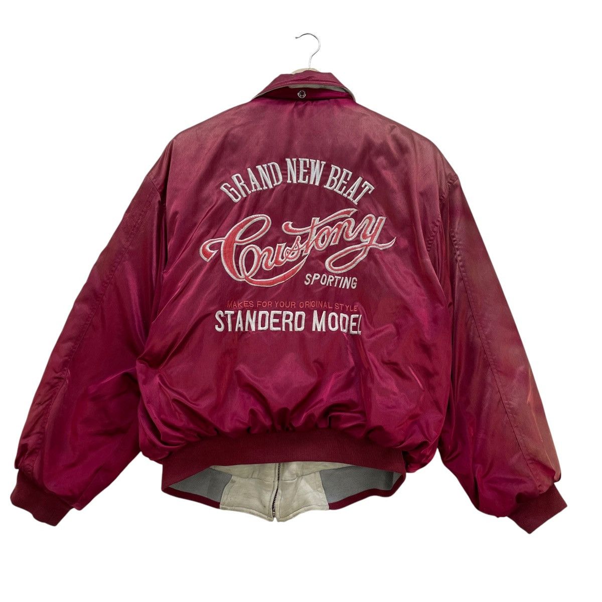 Japanese Brand Vintage 90s Japanese Brand Reversible Bomber Jacket Size US M / EU 48-50 / 2 - 2 Thumbnail