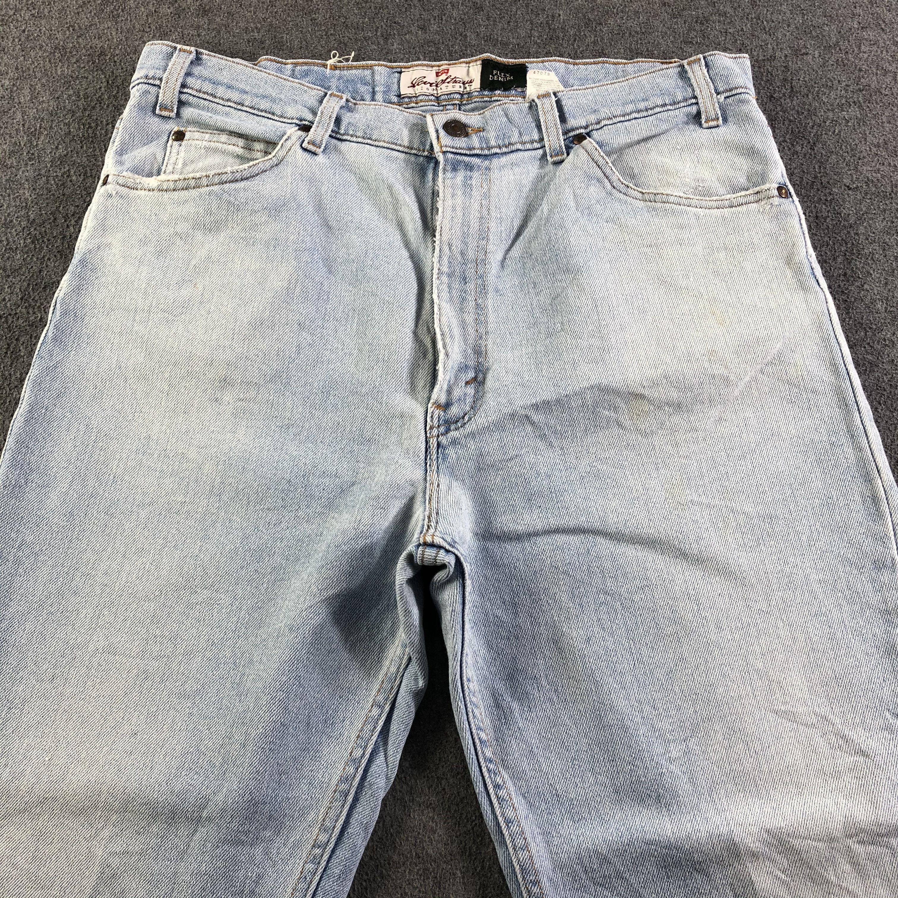 Levi's Vintage Light Wash Levis Jeans-J4298 Size US 37 - 3 Thumbnail