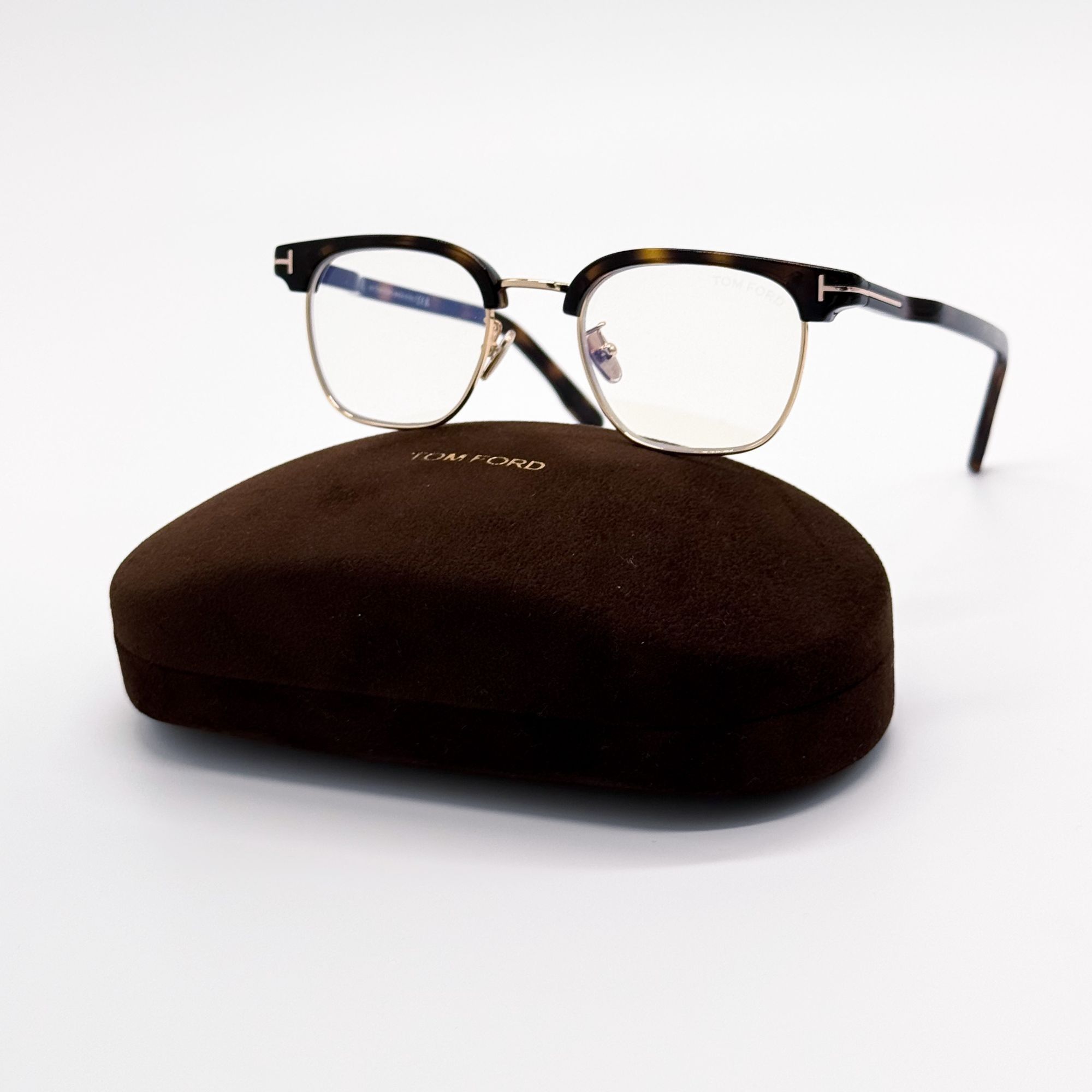 Tom Ford NEW TOM FORD TF5932 052 EYEGLASSES MEN HAVANA FT5932 052 Size ONE SIZE - 1 Thumbnail