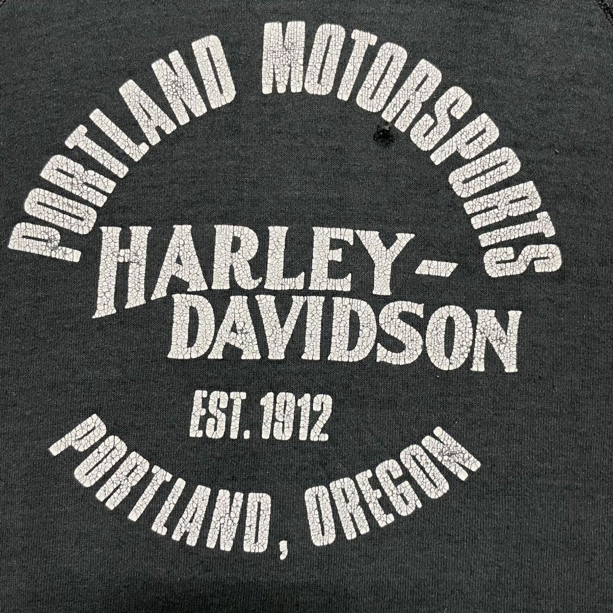 Grailed × Harley Davidson × Vintage Vintage 1986 Thrashed Harley Davidson Sweatshirt Size US XL / EU 56 / 4 - 11 Thumbnail