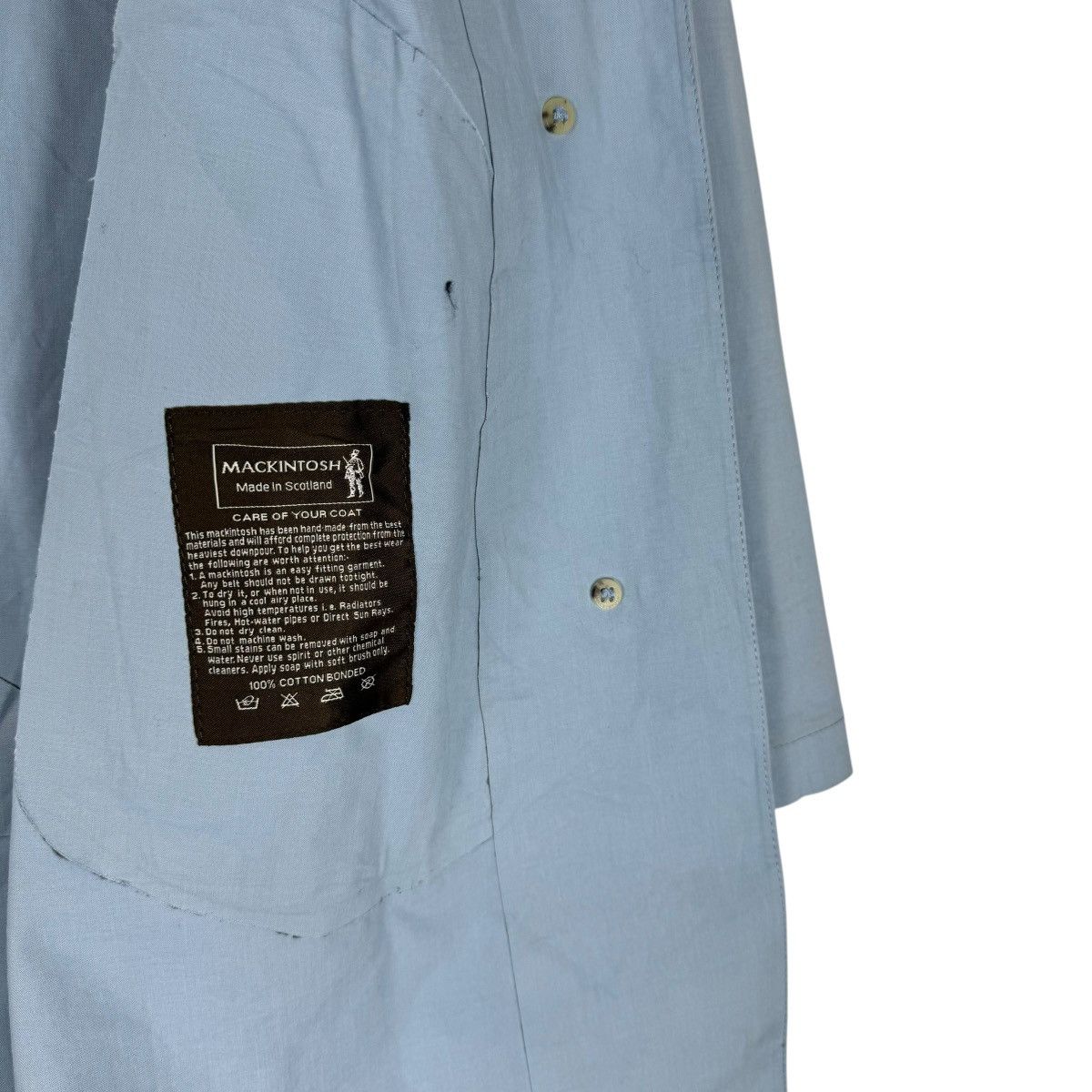 Mackintosh ☀️MACKINTOSH COATED HANDMADE RUBBER JACKET Size S / US 4 / IT 40 - 9 Thumbnail